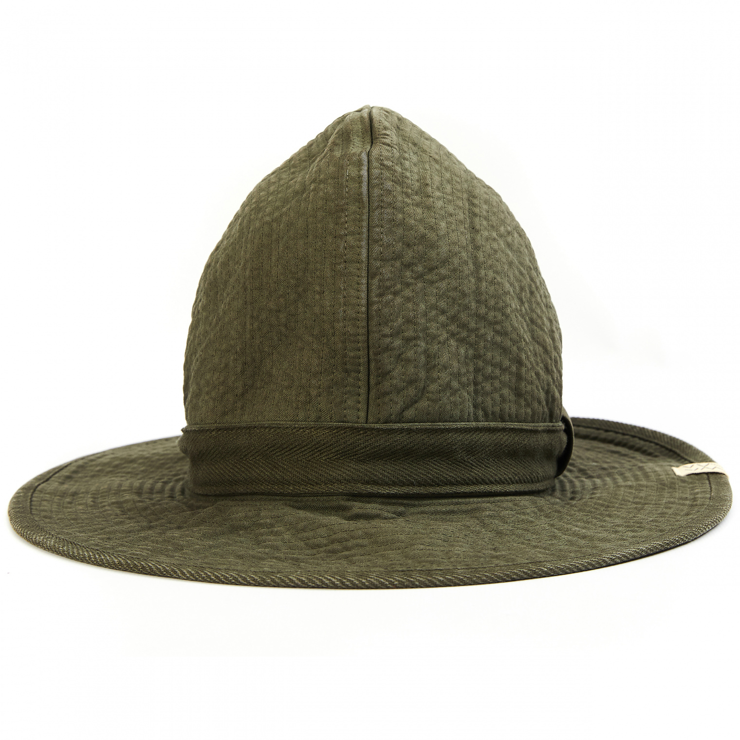 visvim Khaki Cotton Scout Hat