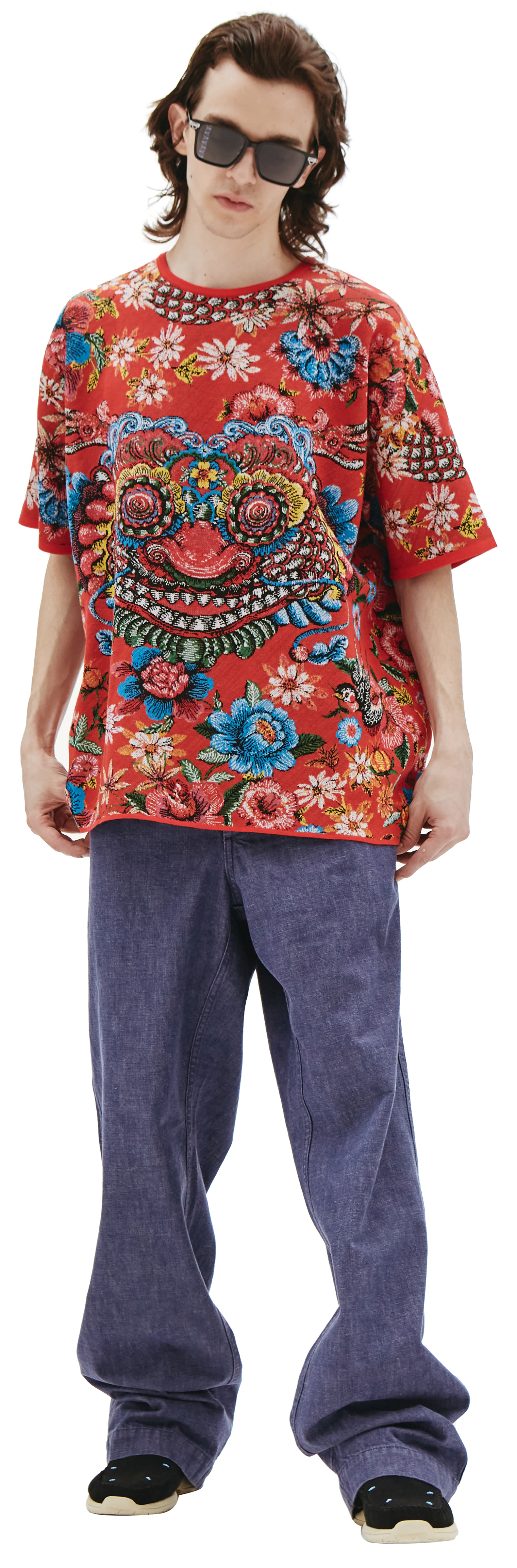 Junya Watanabe Printed Knit T-Shirt