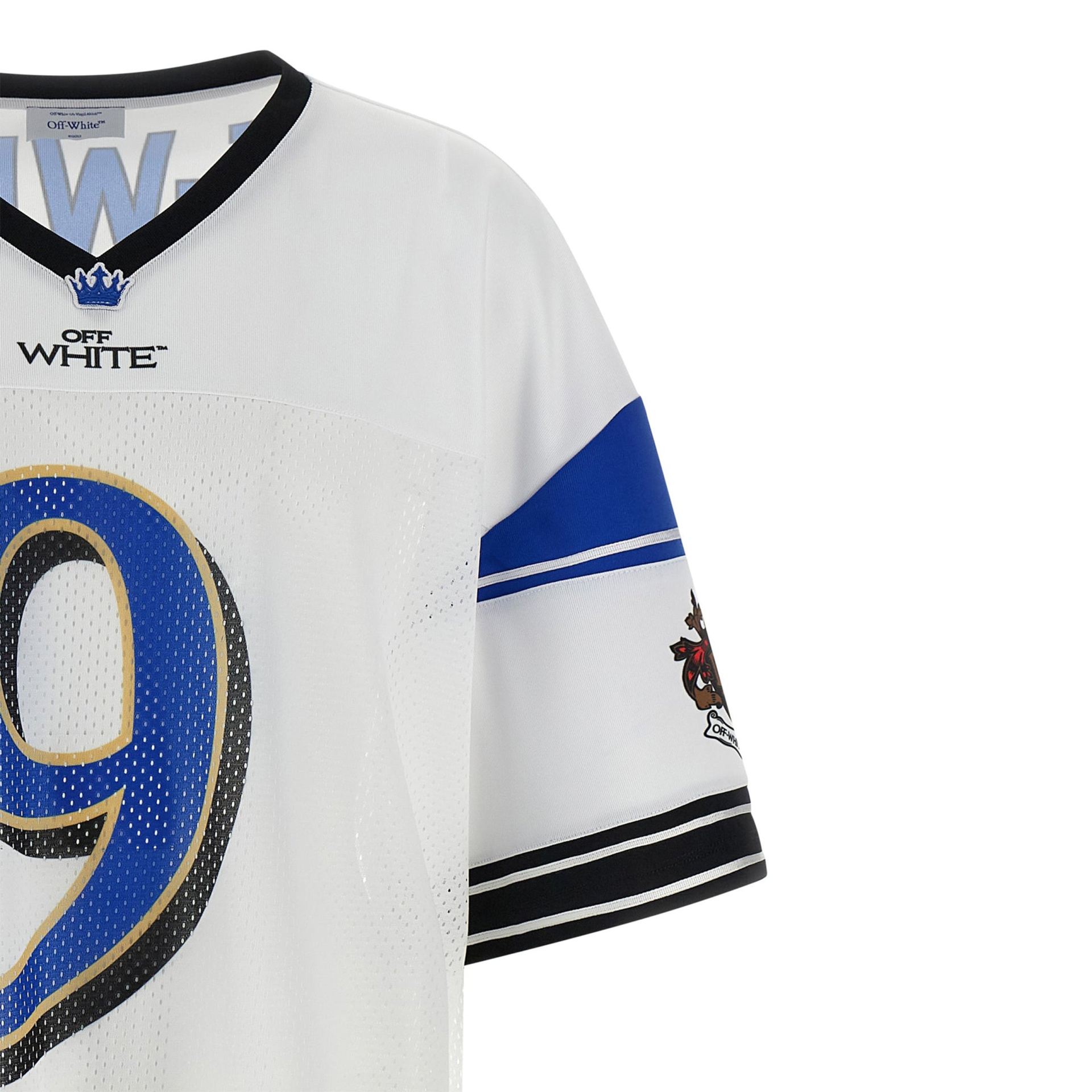 Off White Crown Sublmesh Football T-shirt