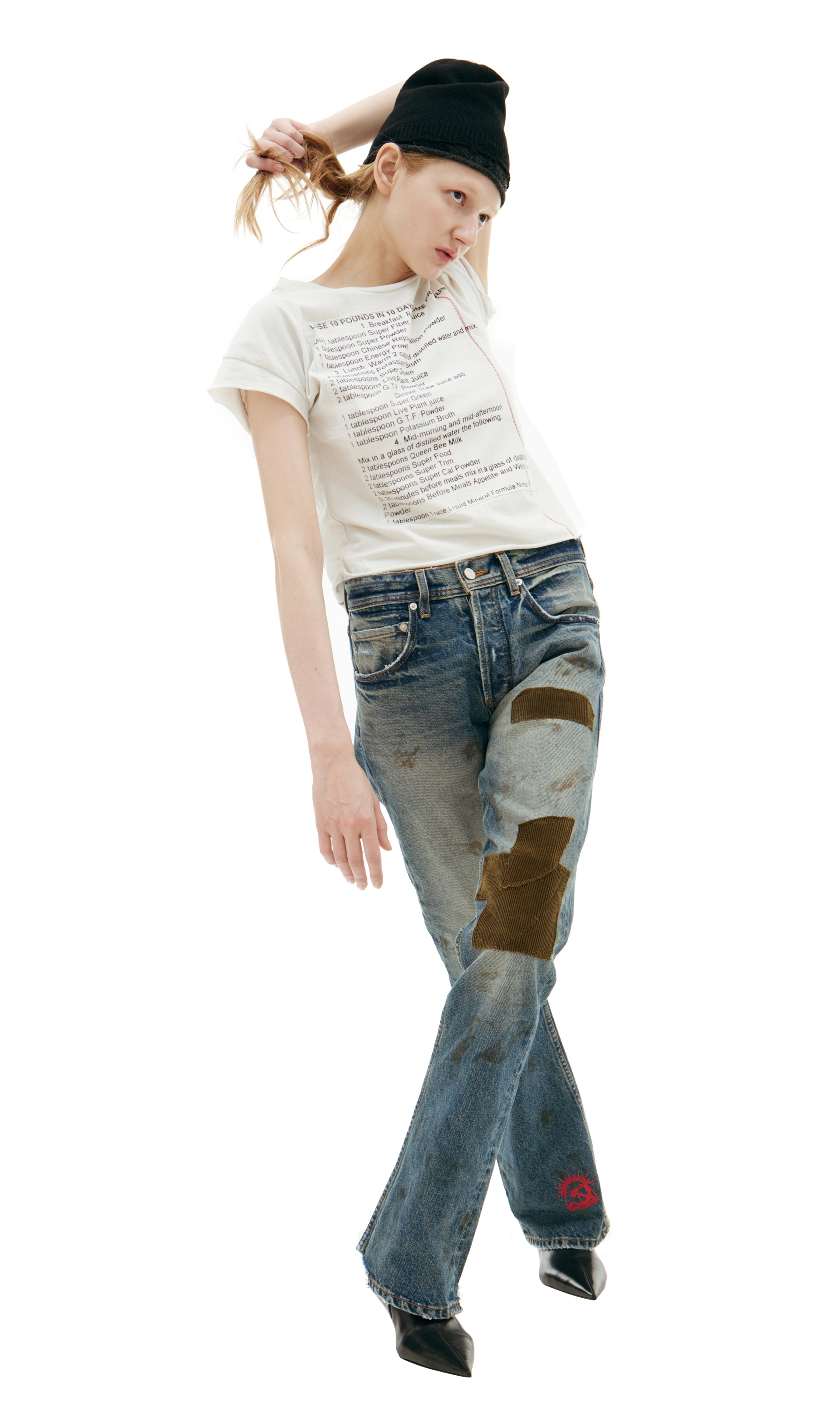 Enfants Riches Déprimés White print T-shirt