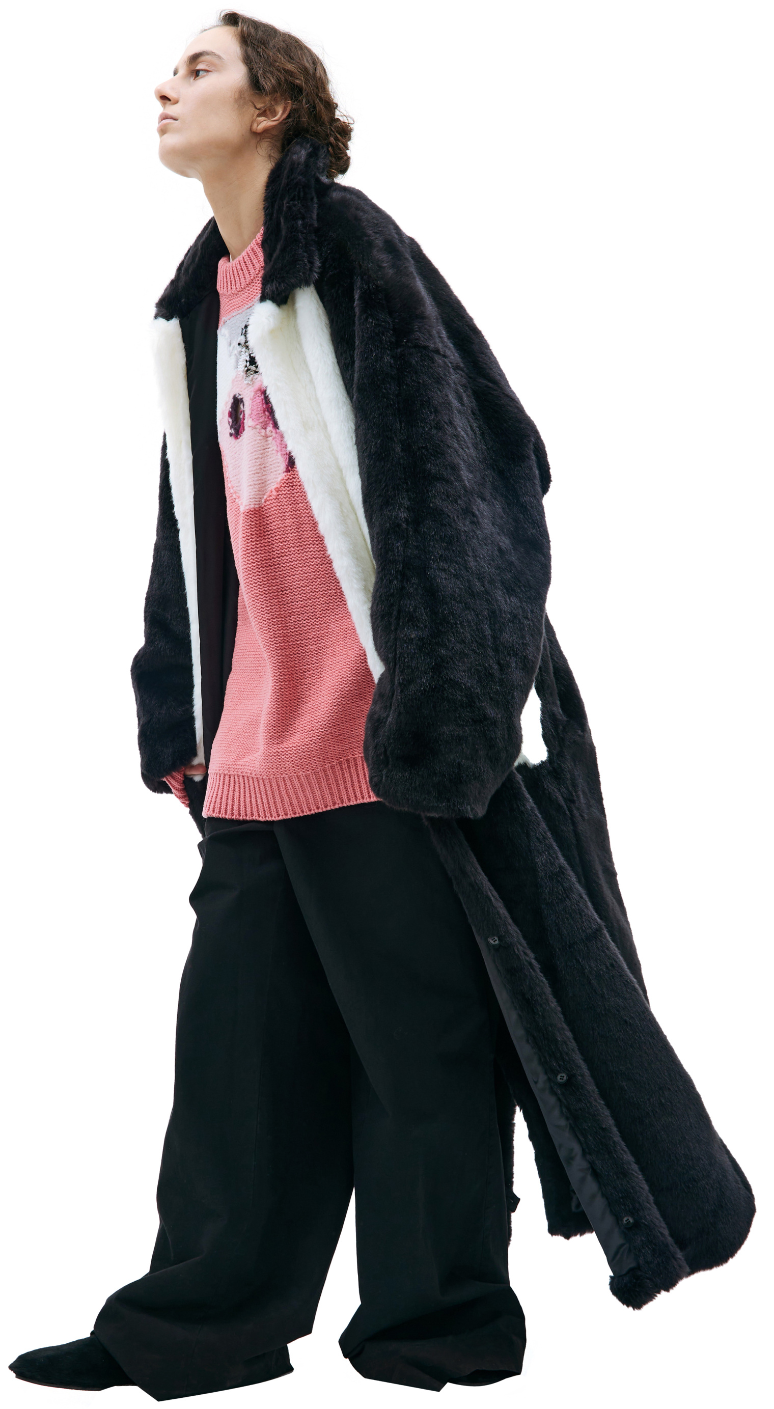 Doublet Faux-fur coat