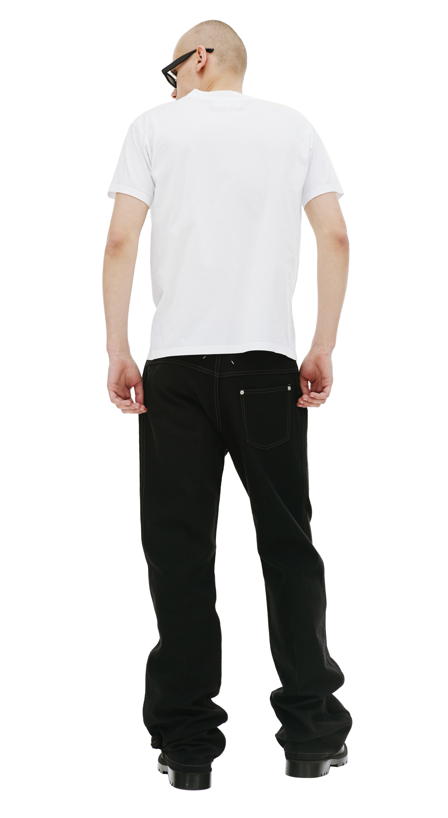 Maison Margiela Logo embroidered t-shirt