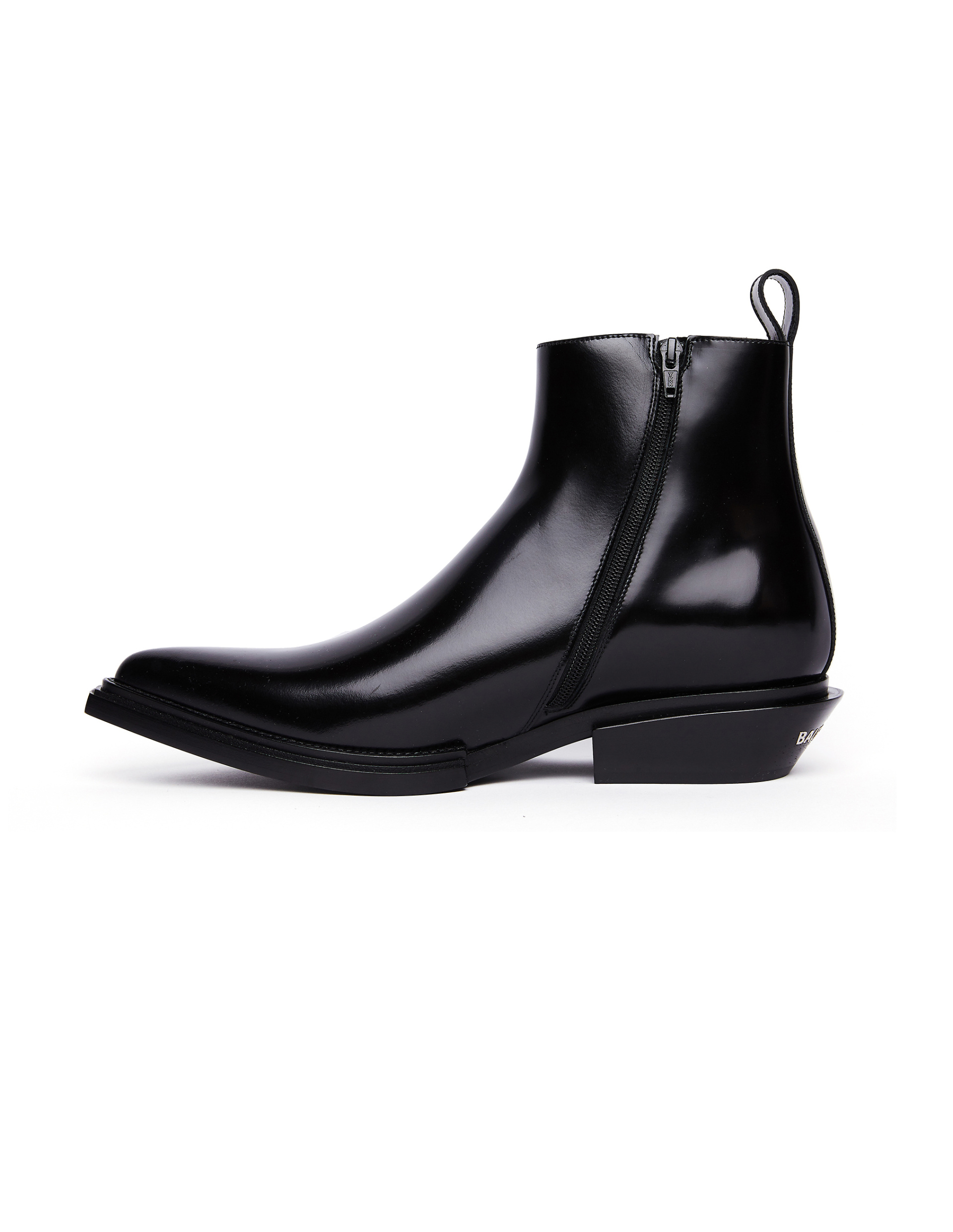 Balenciaga Black Leather Boots