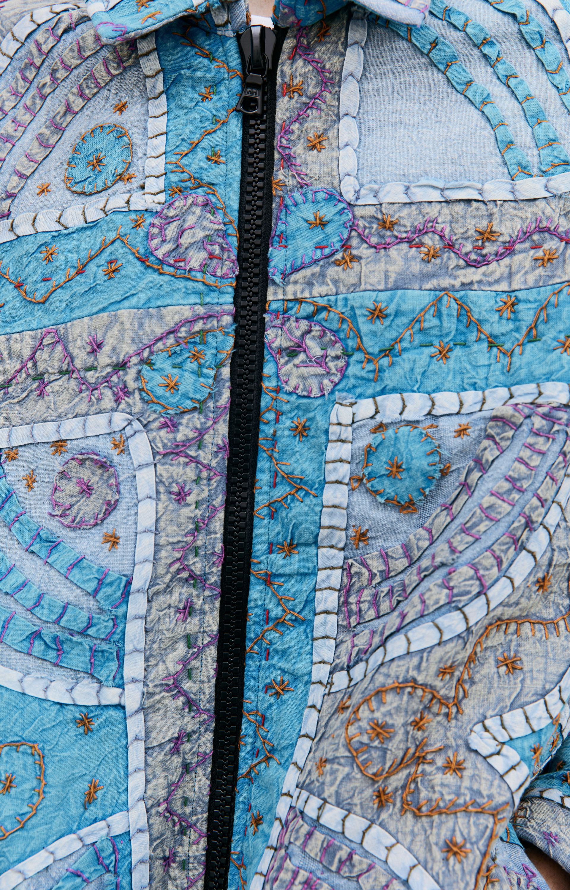 KARU RESEARCH Handcrafted quilted cotton jacket