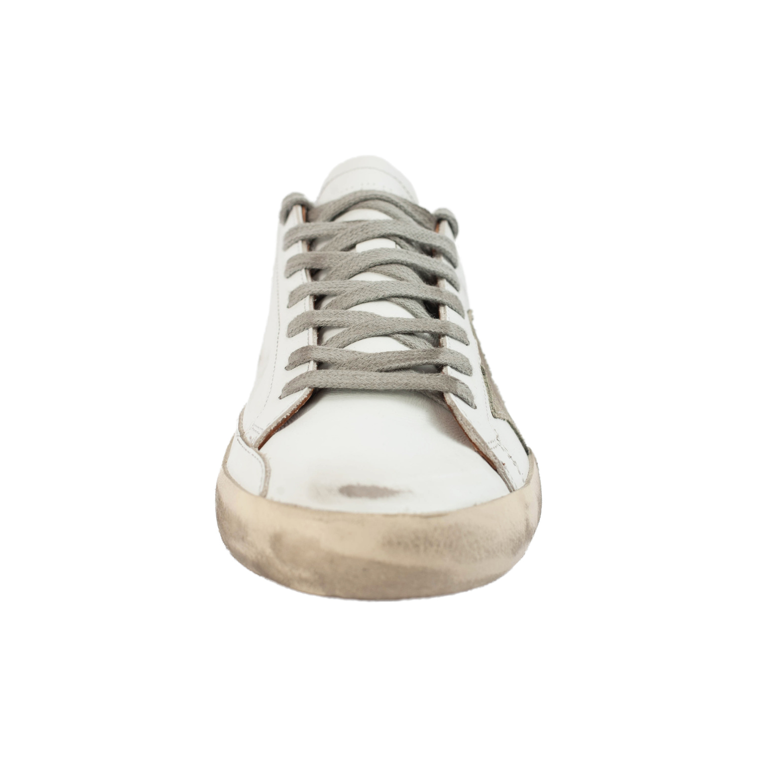 Golden Goose Superstar White Leather Sneakers