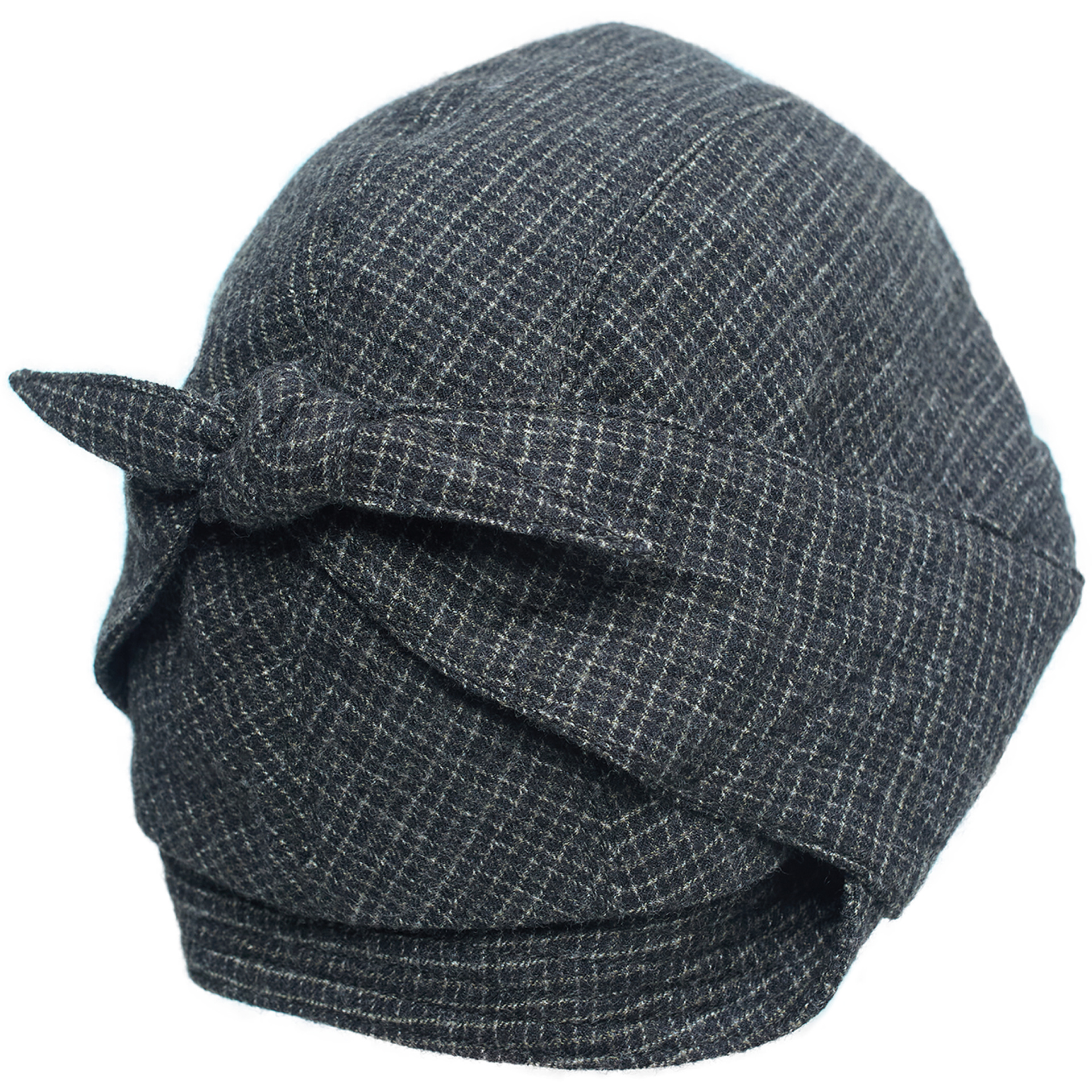 Ziggy Chen Gray Multi Panel Hat