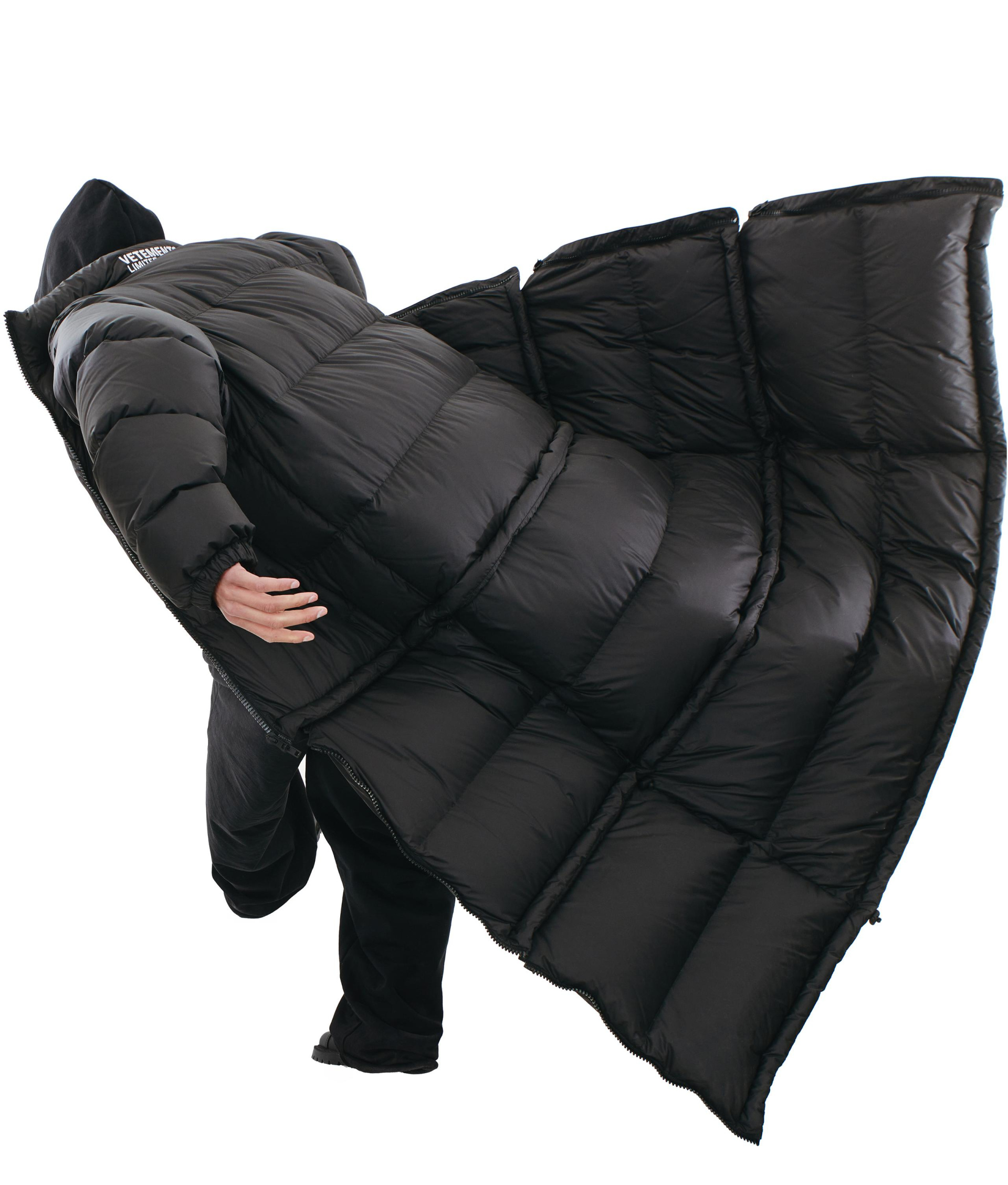 VETEMENTS Transformer maxi padded coat