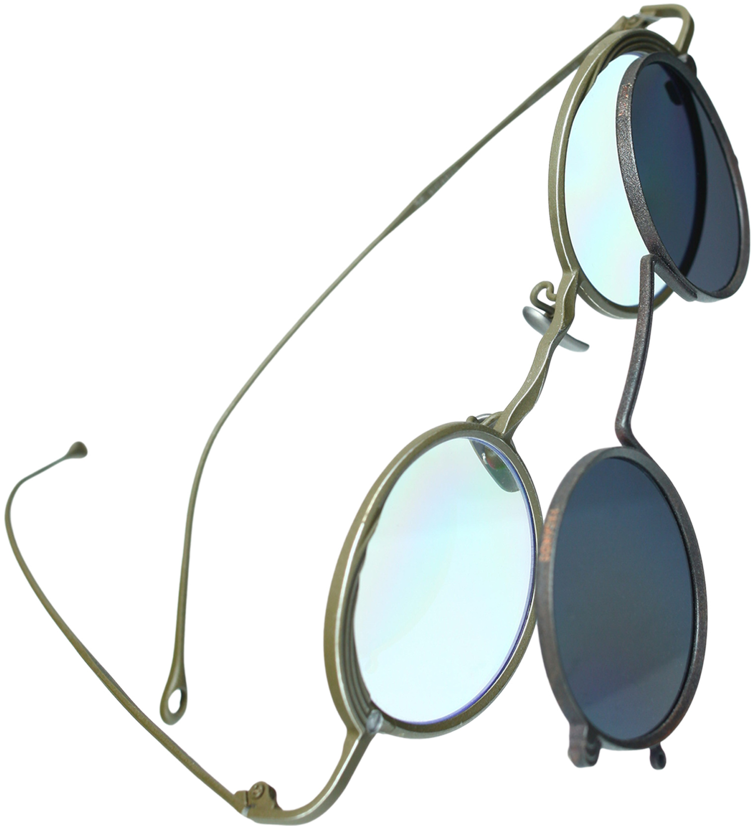 Ziggy Chen Солнцезащитные очки с дополнительной линзой