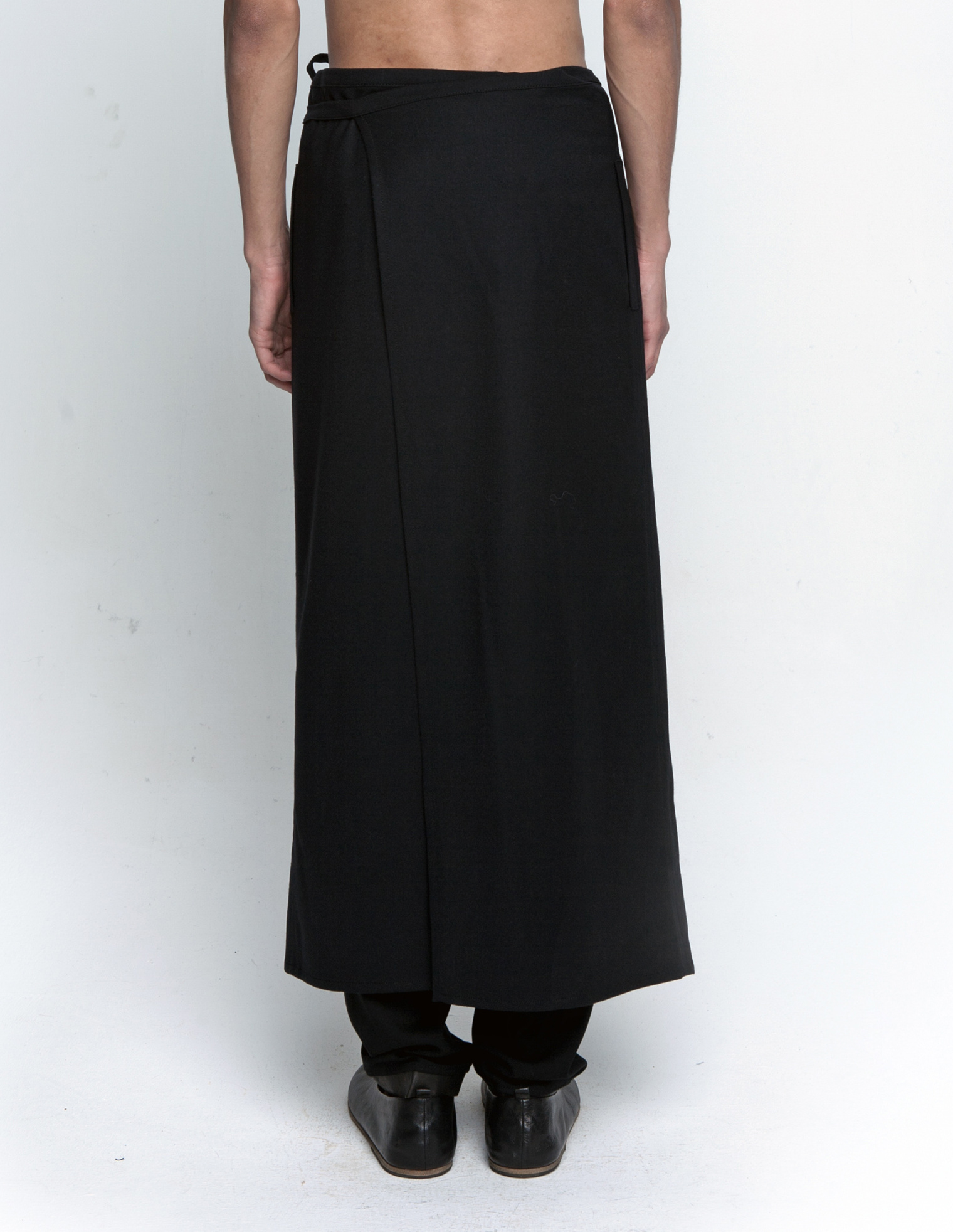 Ann Demeulemeester Drawstring upper skirt