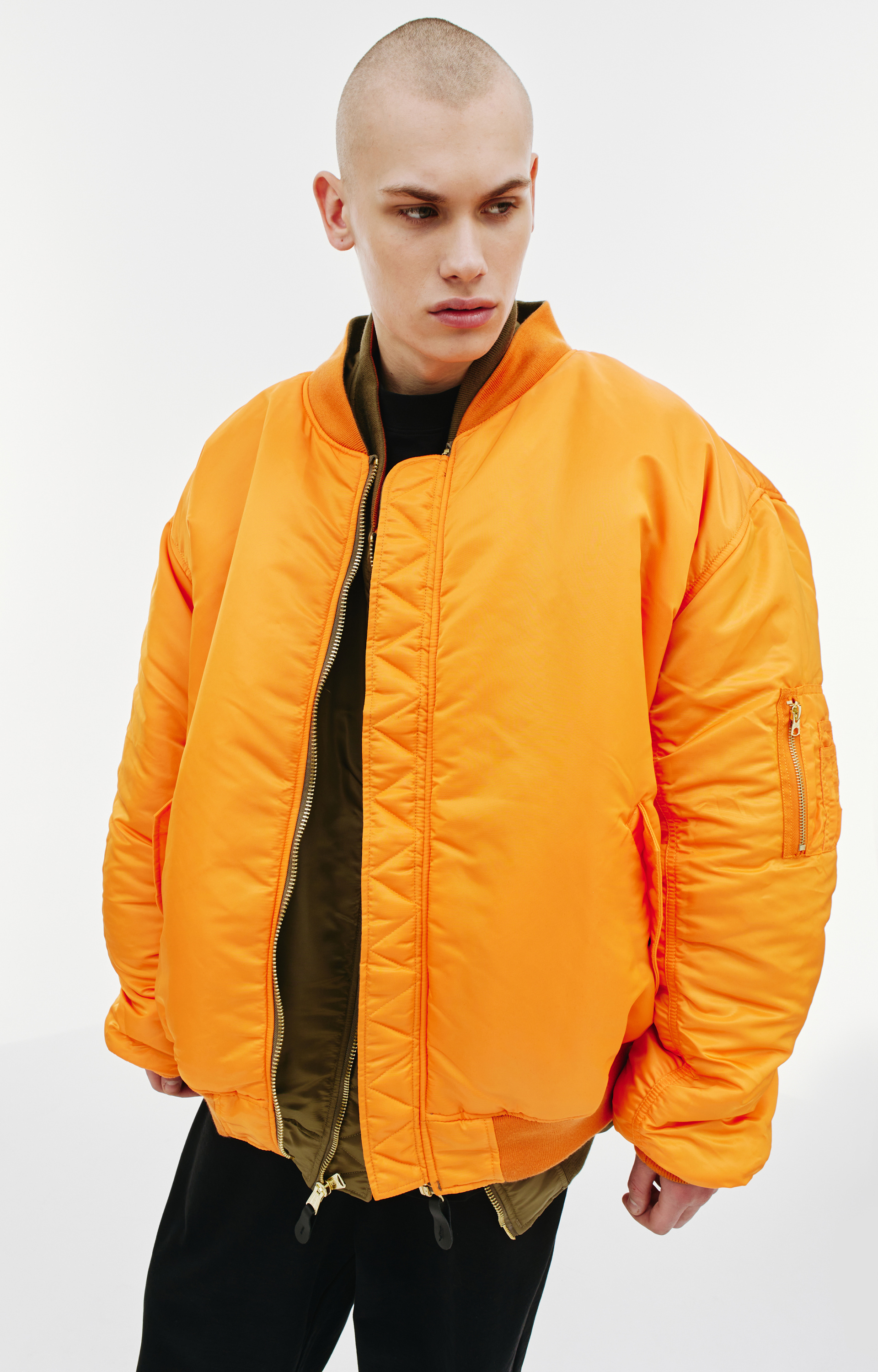 VETEMENTS х Alpha Industries double reversible bomber jacket