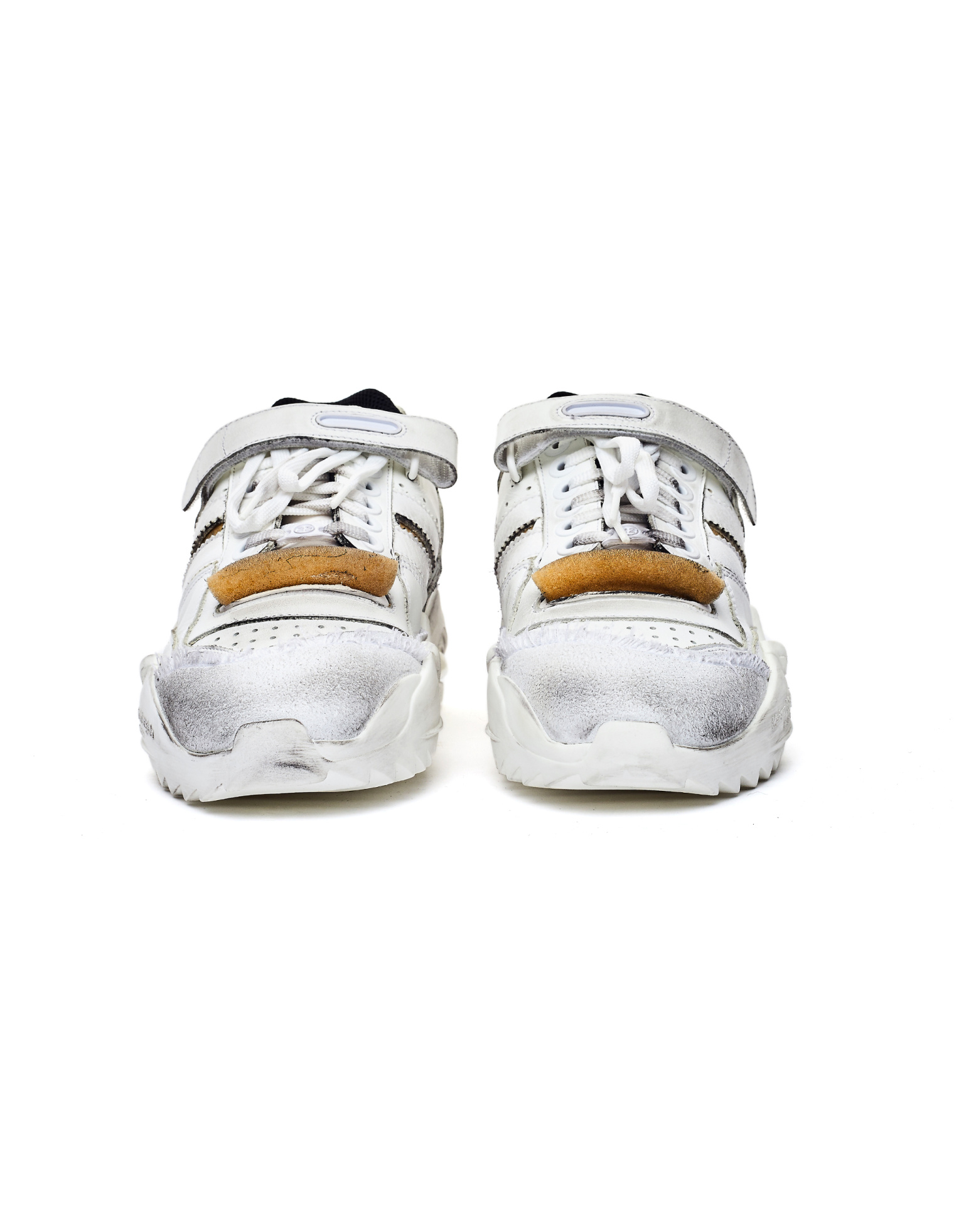 Maison Margiela Кожаные кроссовки Retro Fit