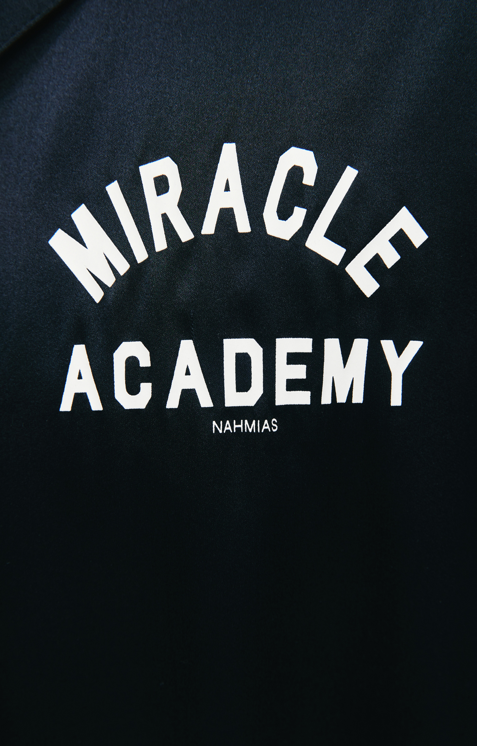 Nahmias Шелковая рубашка с принтом Miracle
