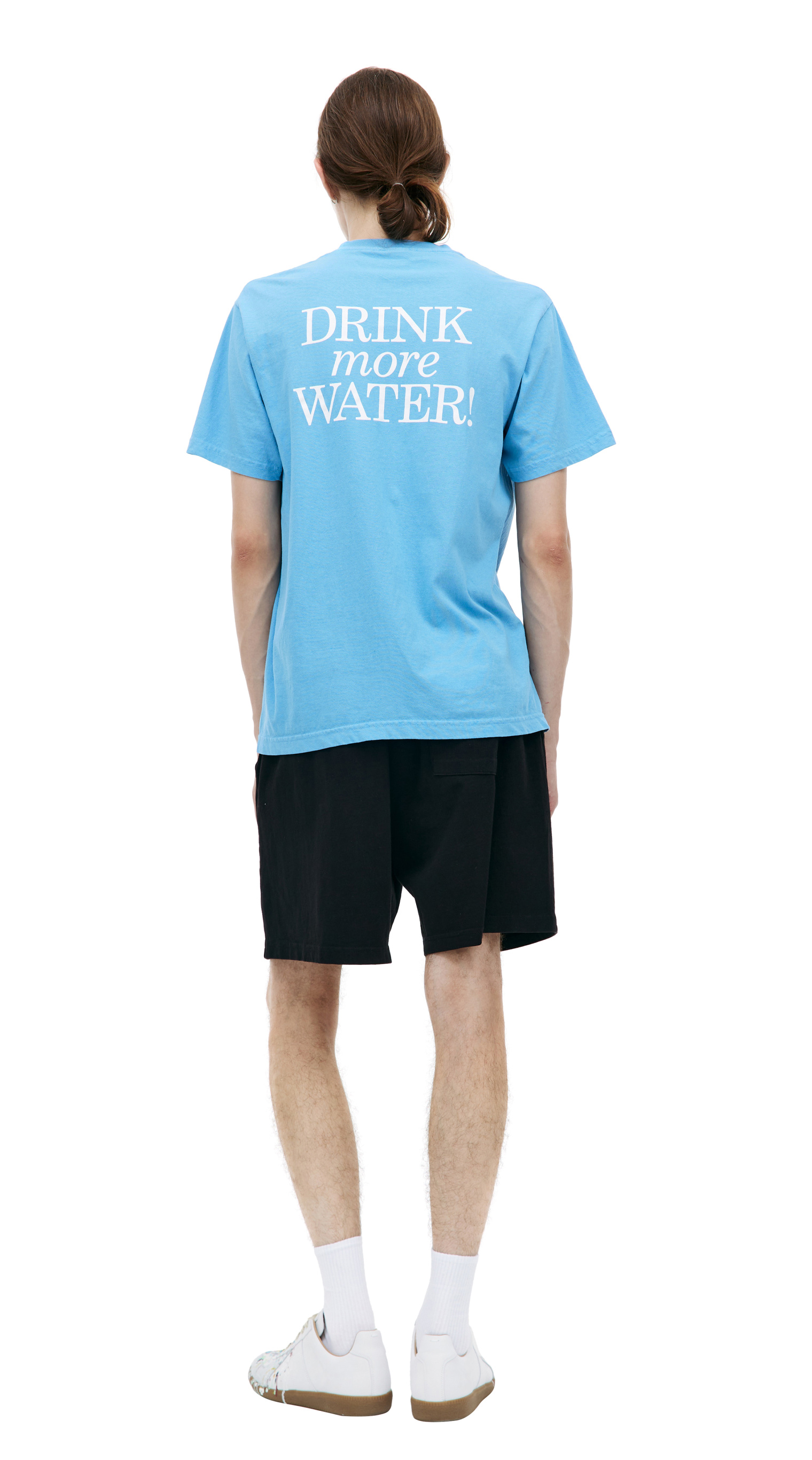 SPORTY & RICH \'Drink More Water\' printed t-shirt
