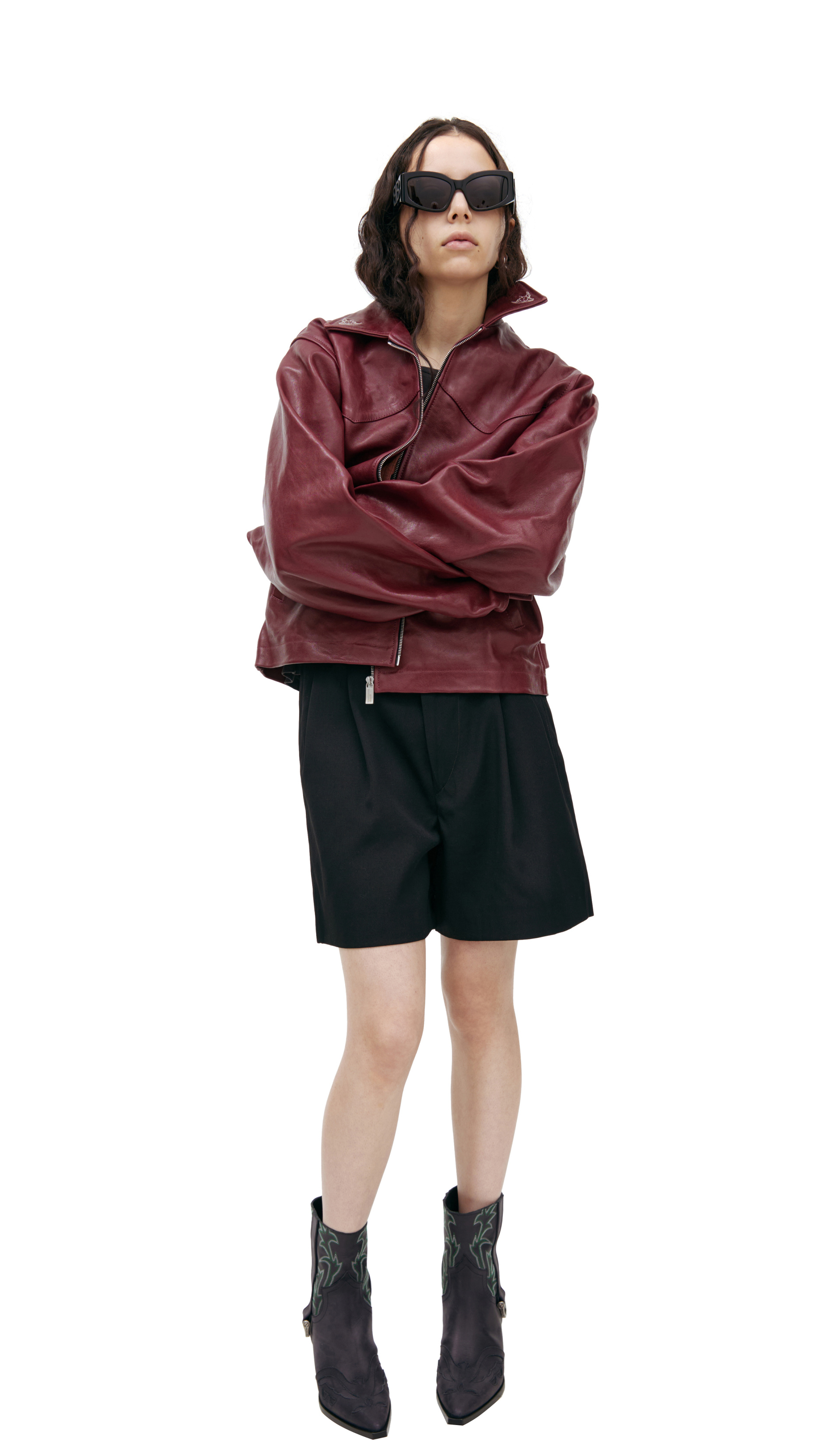 Enfants Riches Déprimés Leather Jacket