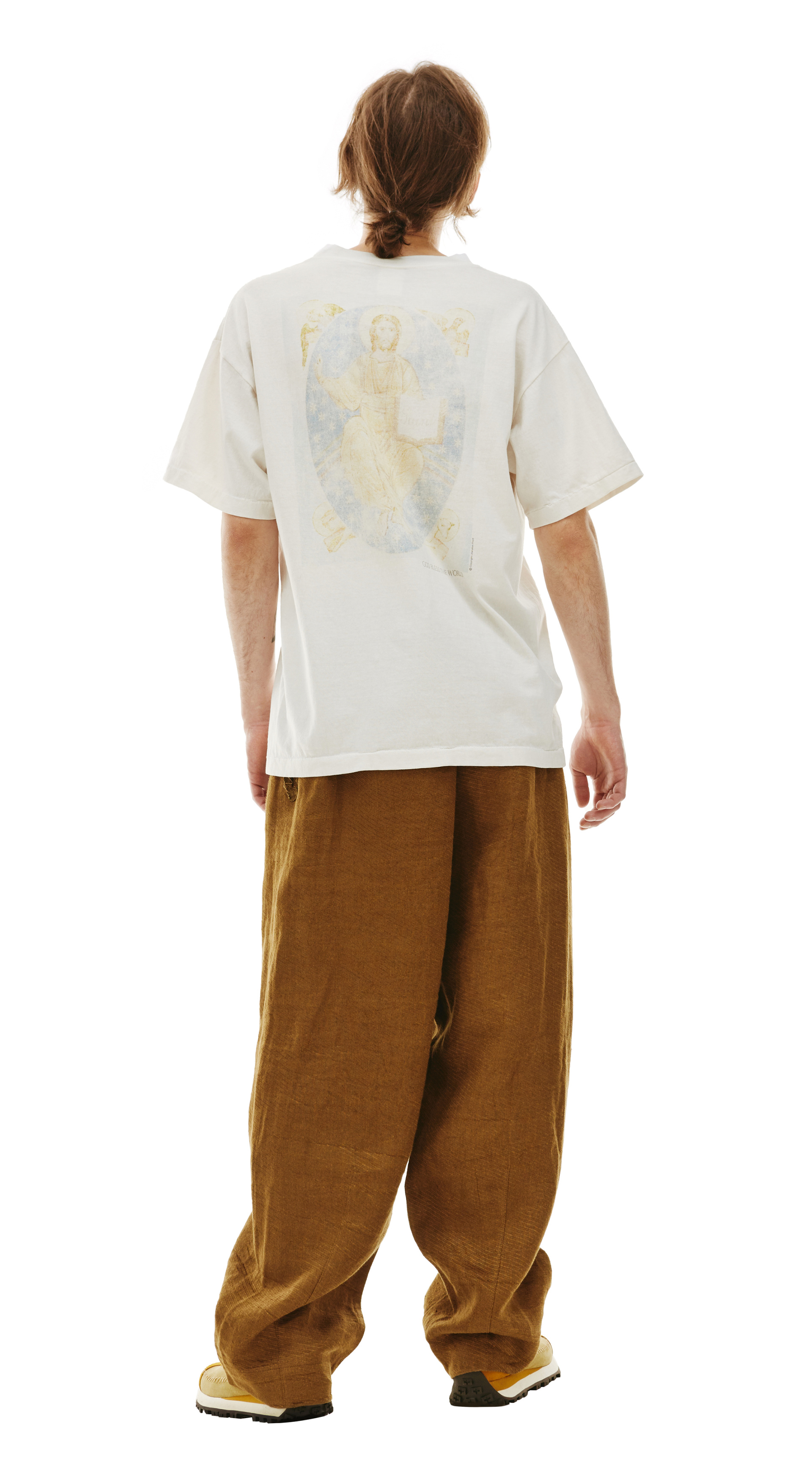 Saint Michael Holy Mother cotton t-shirt