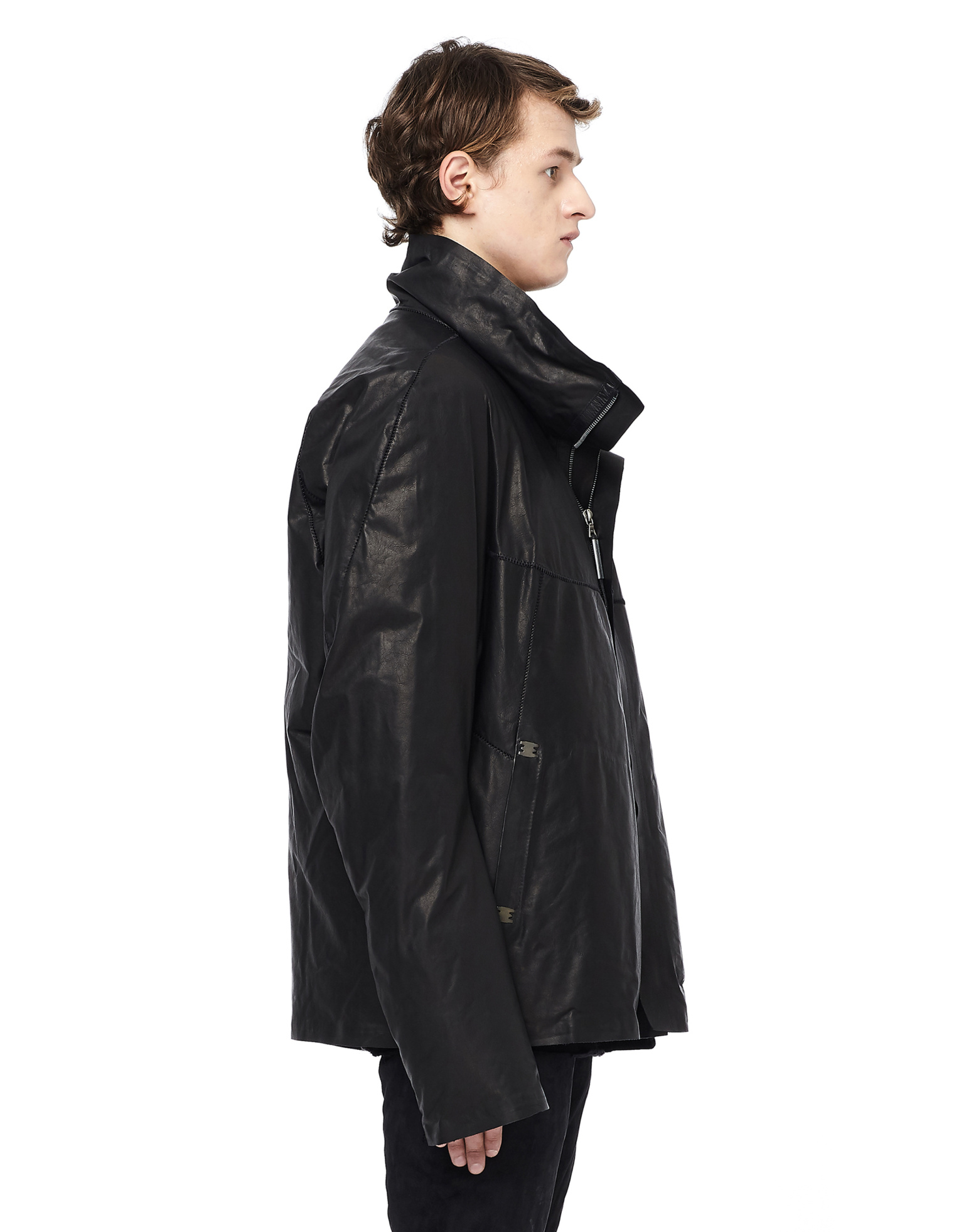 Isaac Sellam Padded Leather Jacket