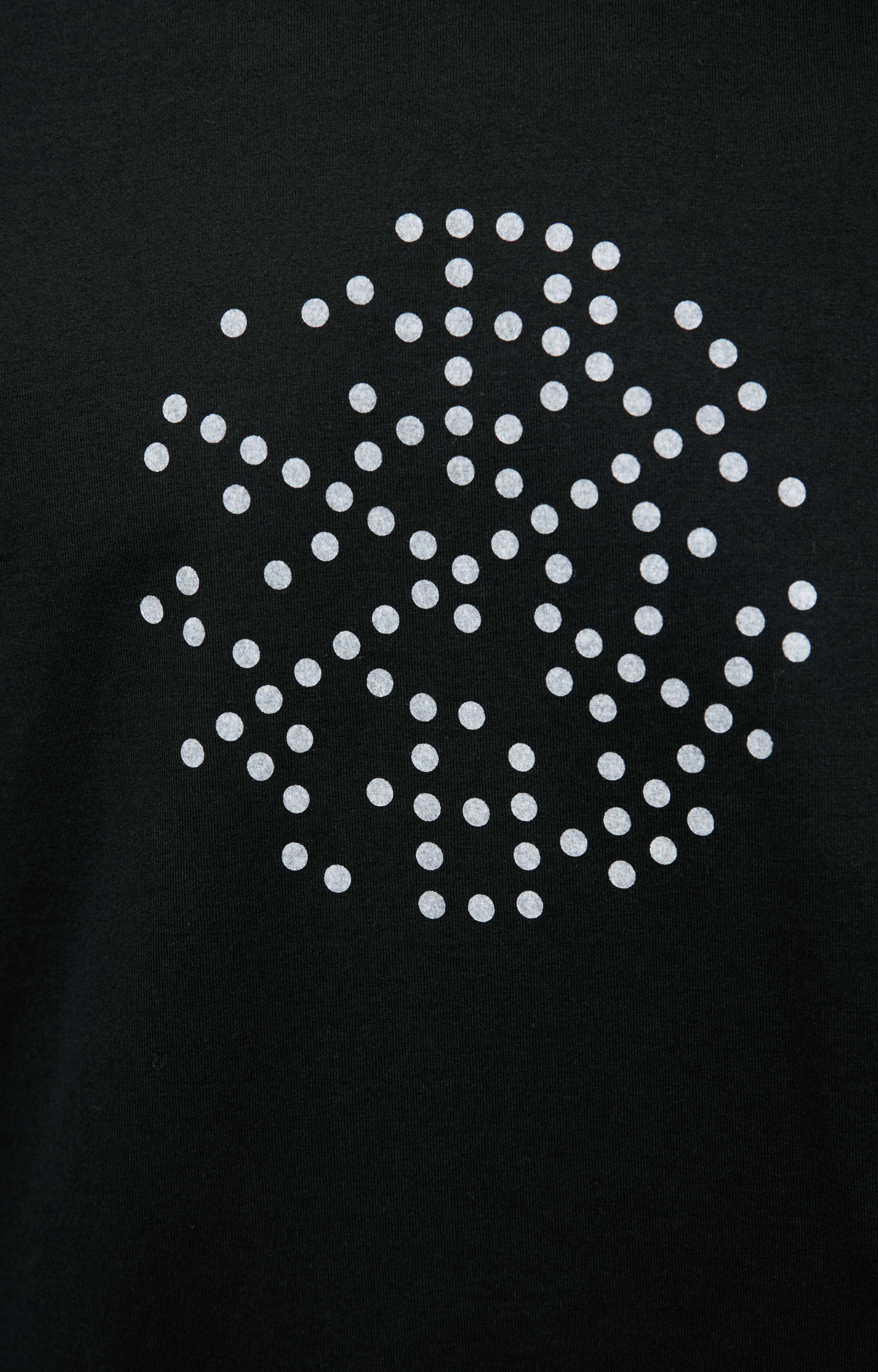 The Viridi-Anne Black print T-shirt