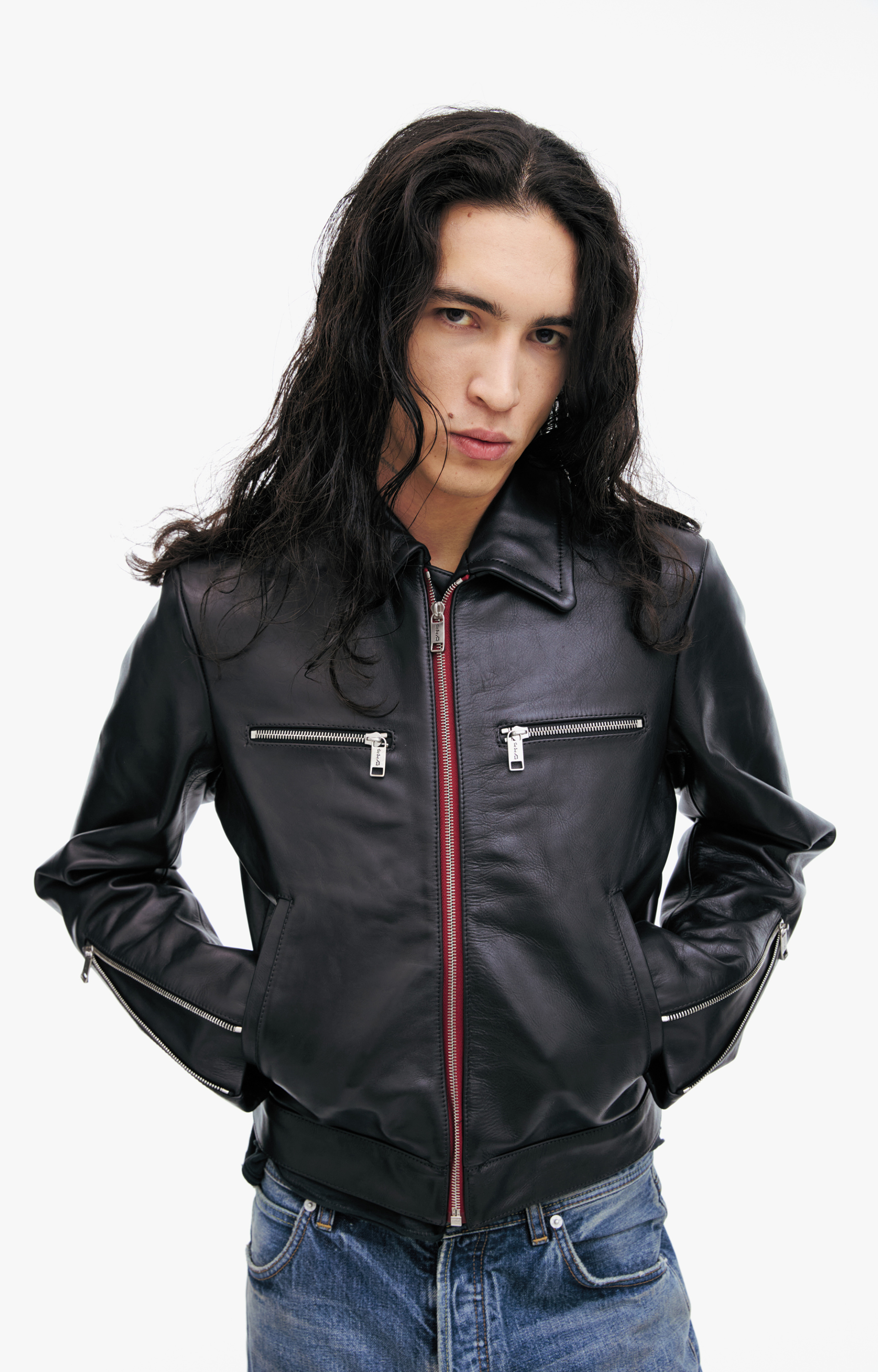 Enfants Riches Déprimés Leather Jacket