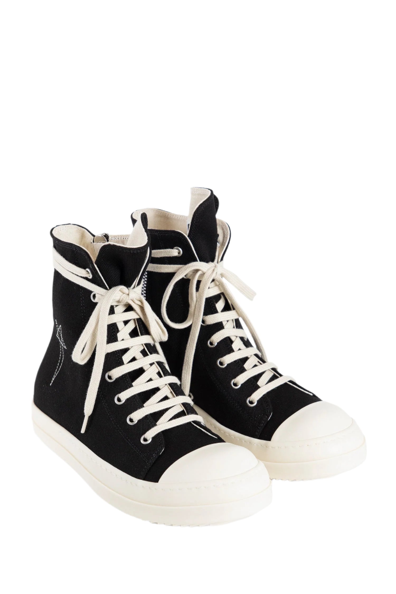 DRKSHDW by Rick Owens Hollywood Pentagram High Sneakers