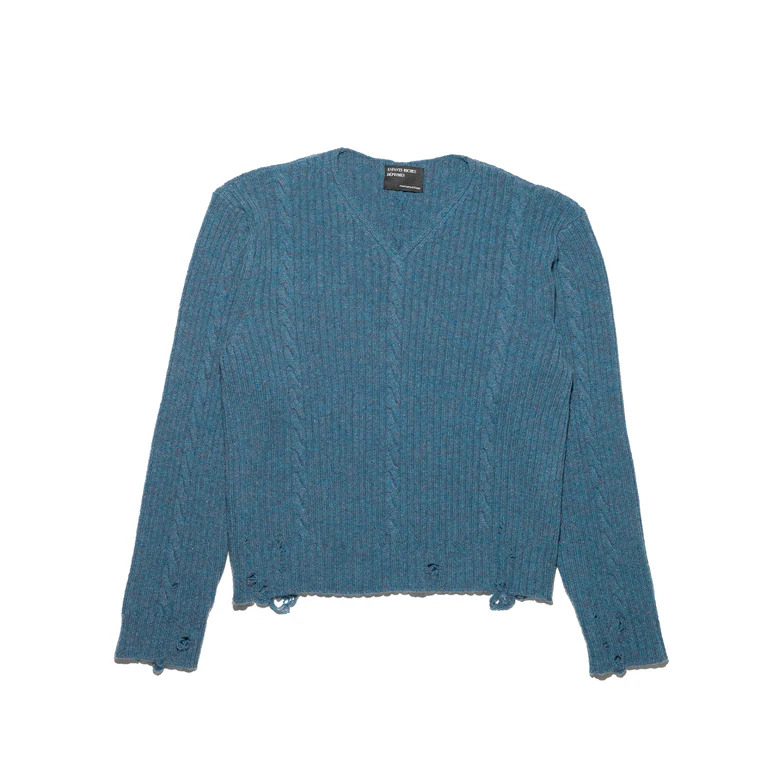 Enfants Riches Déprimés Cashmere V-NECK SWEATER