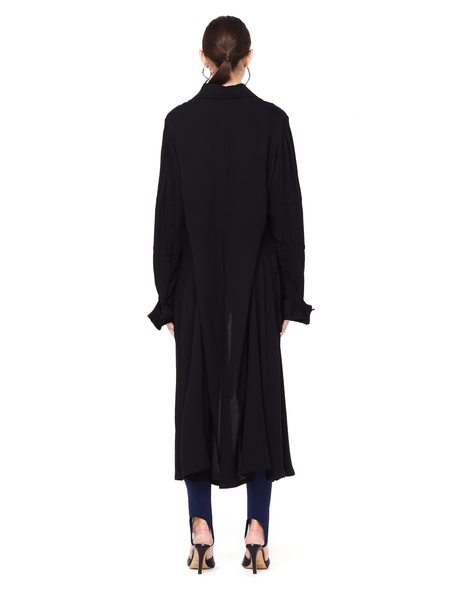 Ann Demeulemeester Длинная рубашка на пуговицах