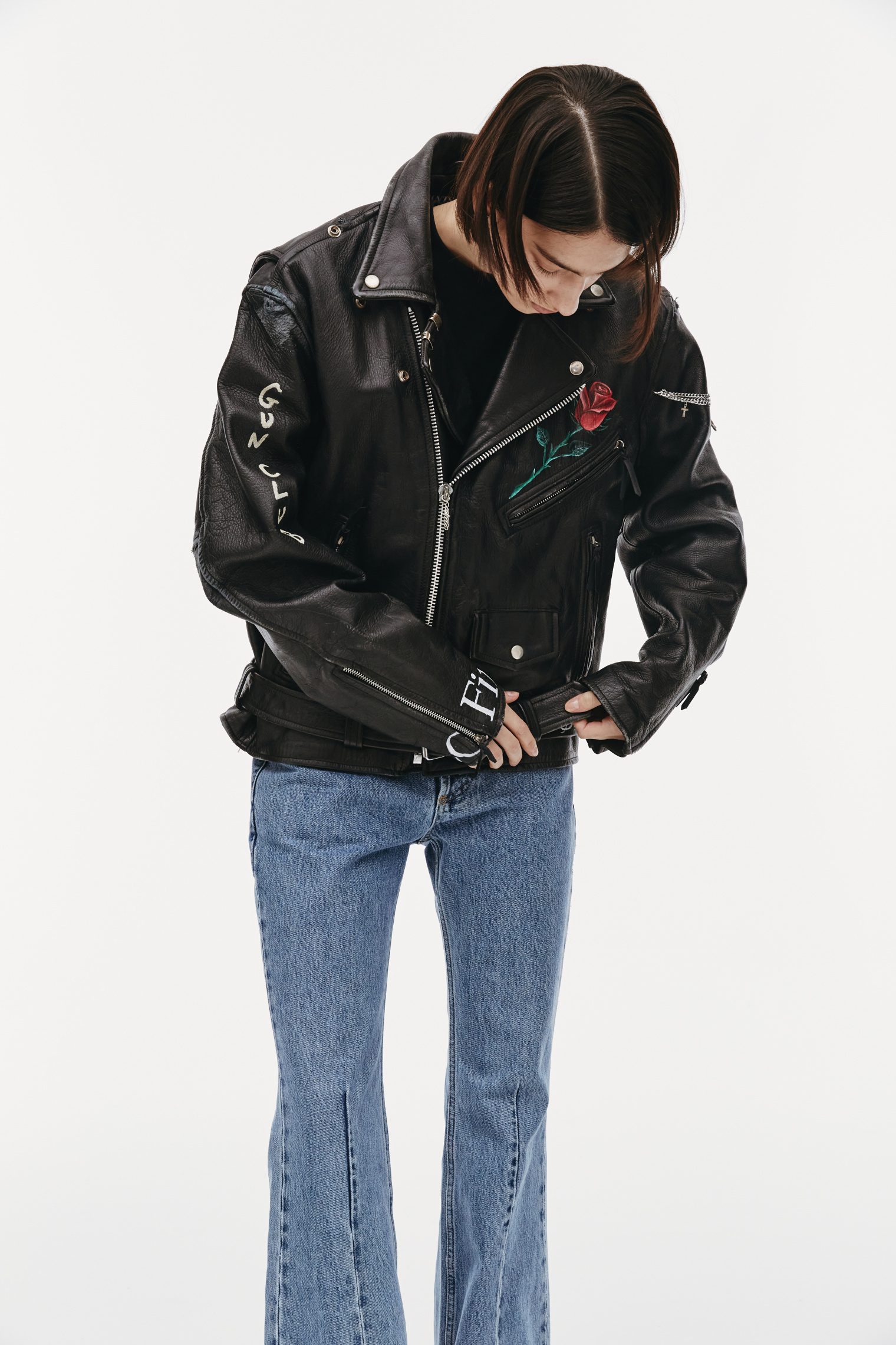 Enfants Riches Déprimés ERD X SVMOSCOW Leather Jacket