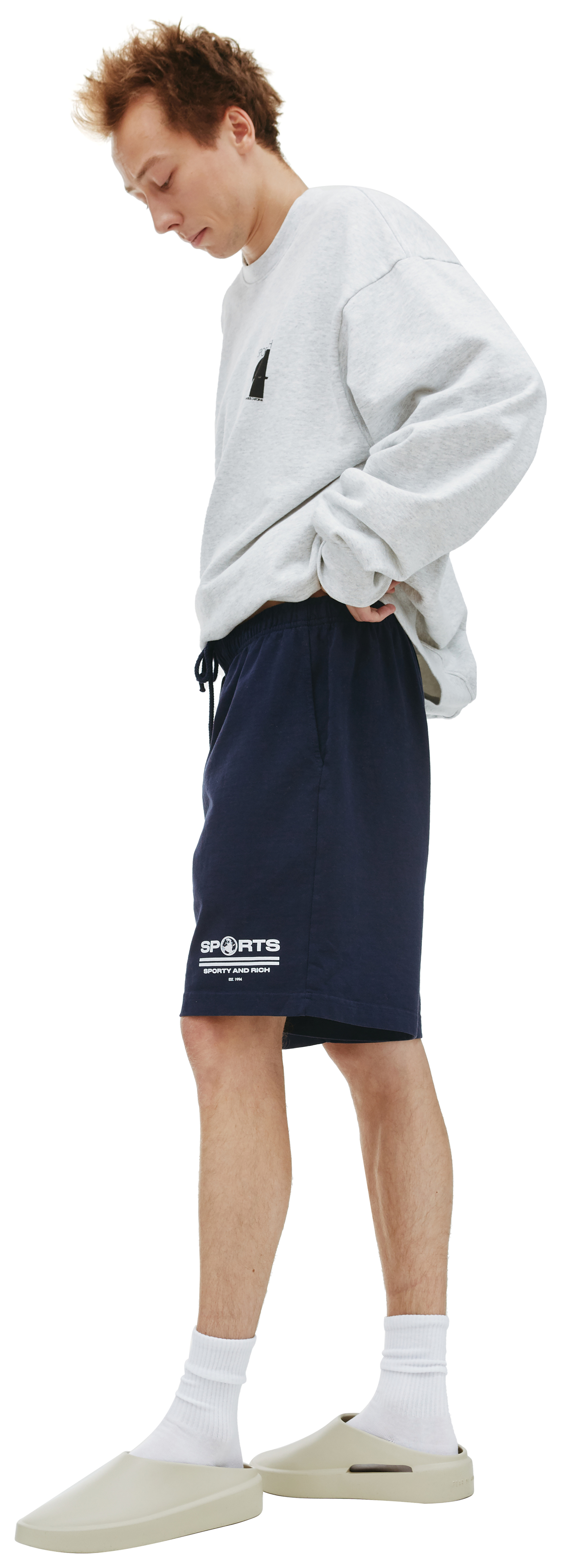 SPORTY & RICH Sports Gym Shorts