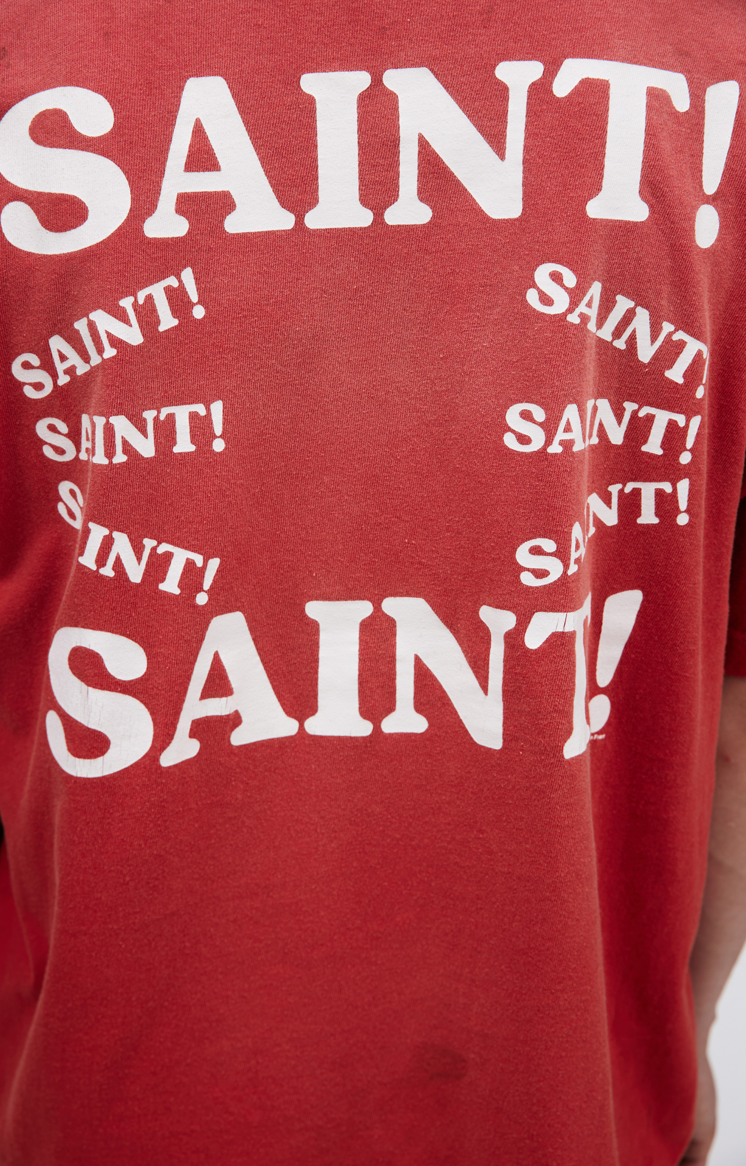 Saint Mxxxxxx Оверсайз футболка с логотипом