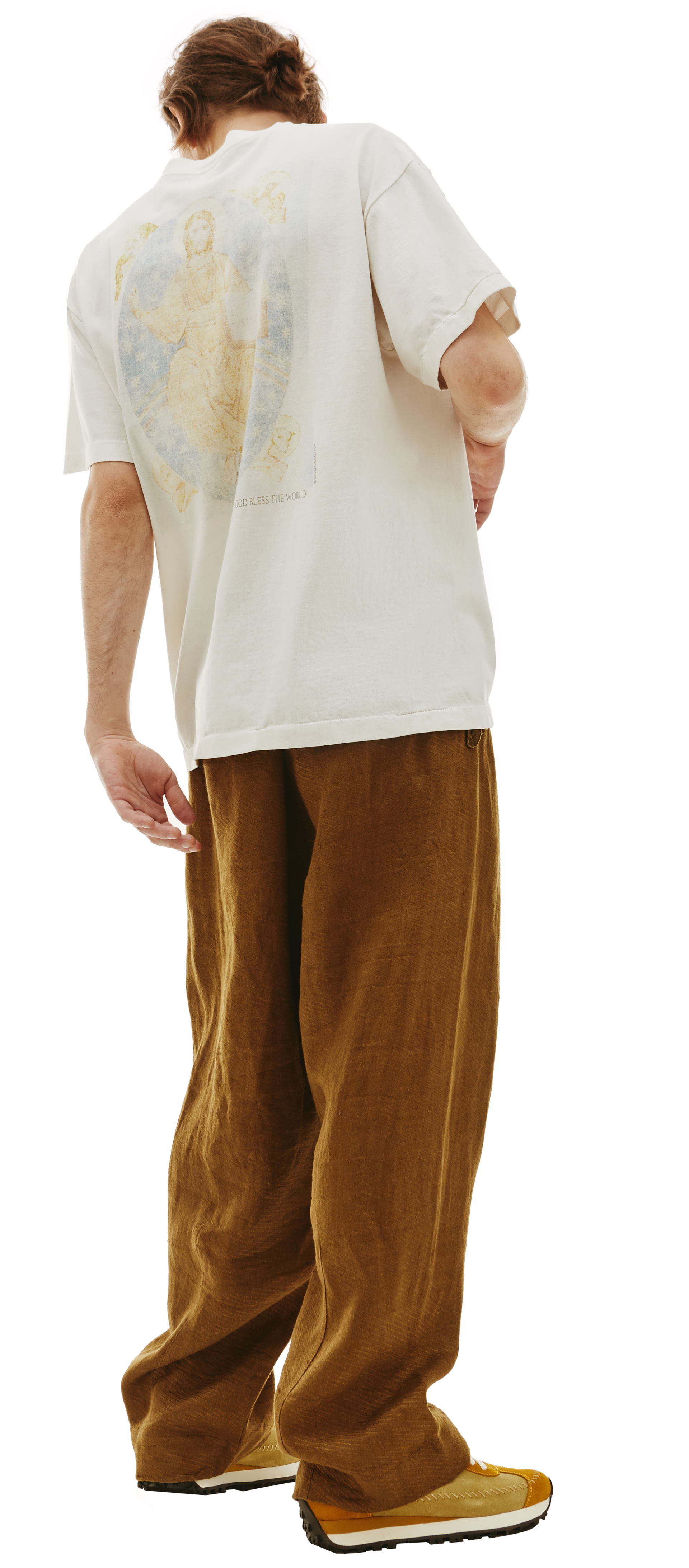 Saint Michael Holy Mother cotton t-shirt