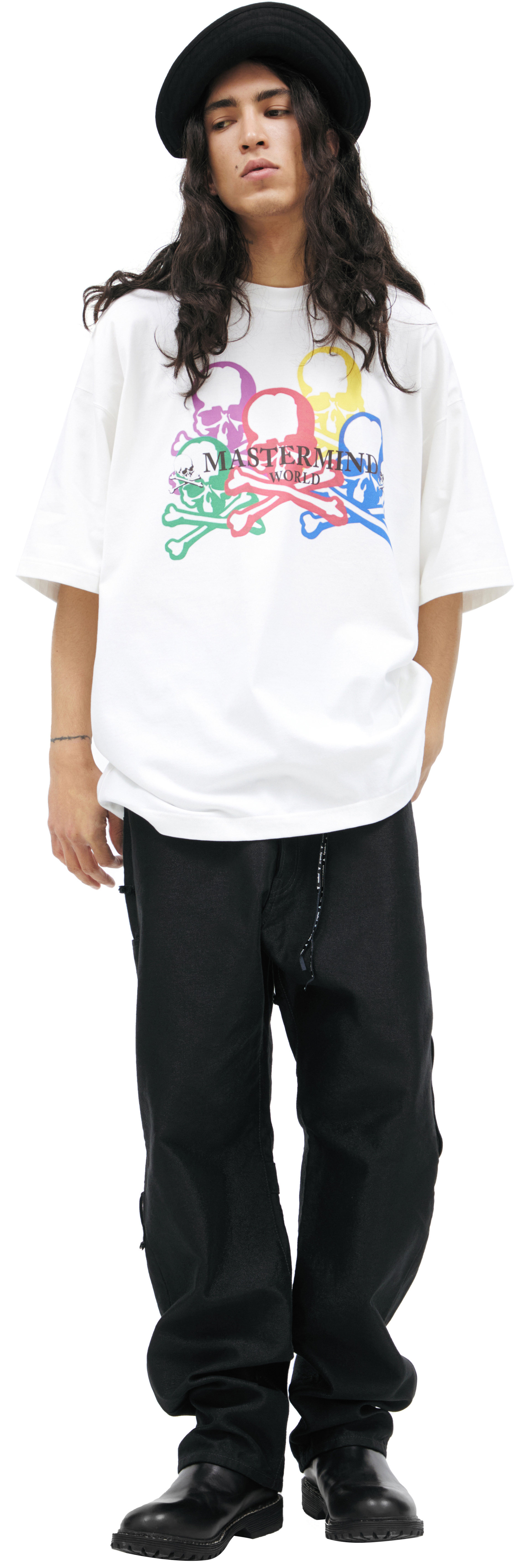 Mastermind WORLD Cotton T-shirt with print