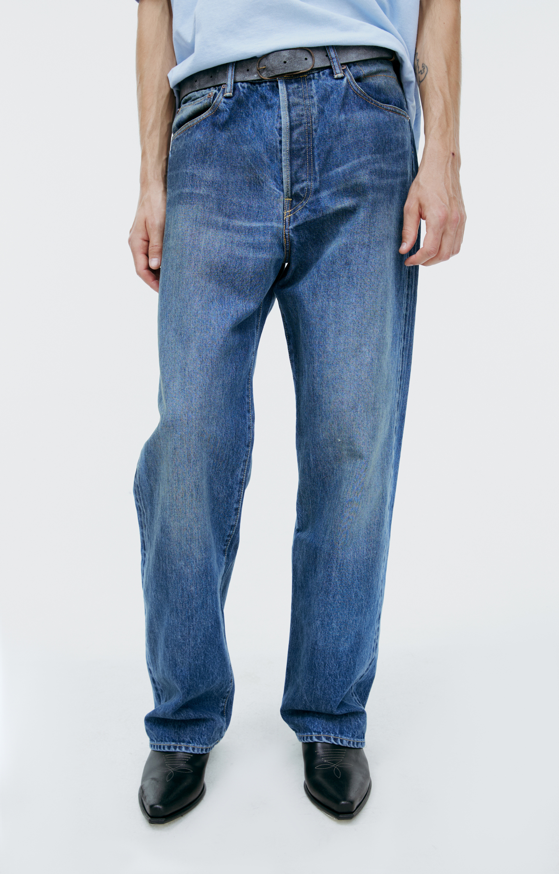 visvim WIDE DMGD-46 jeans