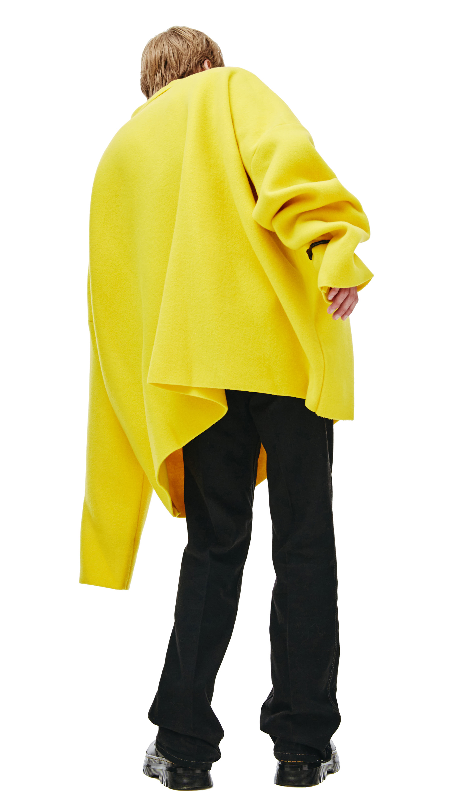 Raf Simons Yellow oversized sweatshirt