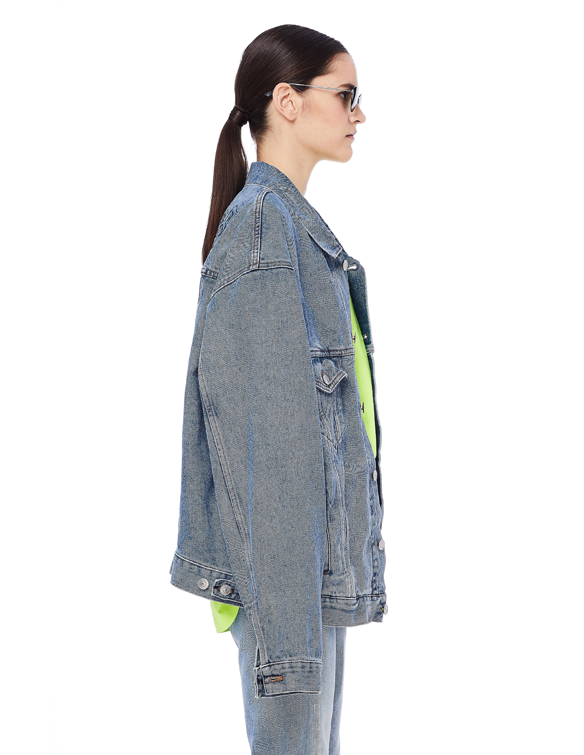 Balenciaga Blue Denim Jacket