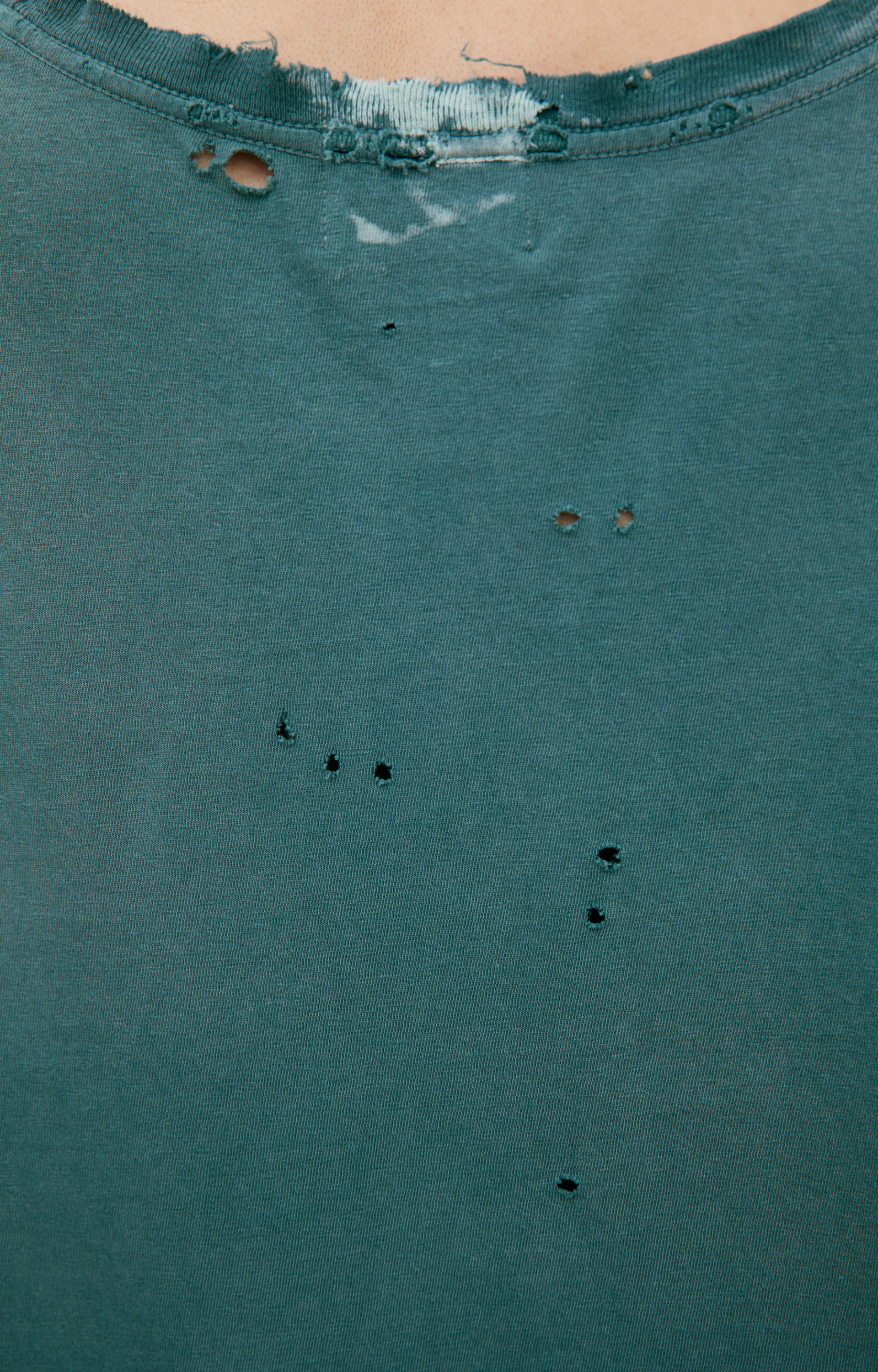 Enfants Riches Déprimés Ripped paint effect t-shirt