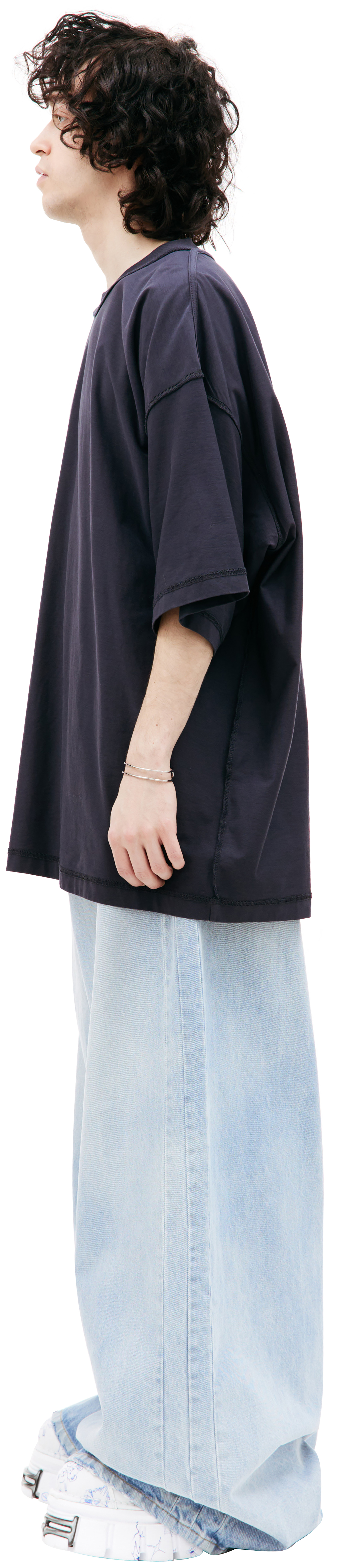 VETEMENTS Oversized inside-out t-shirt