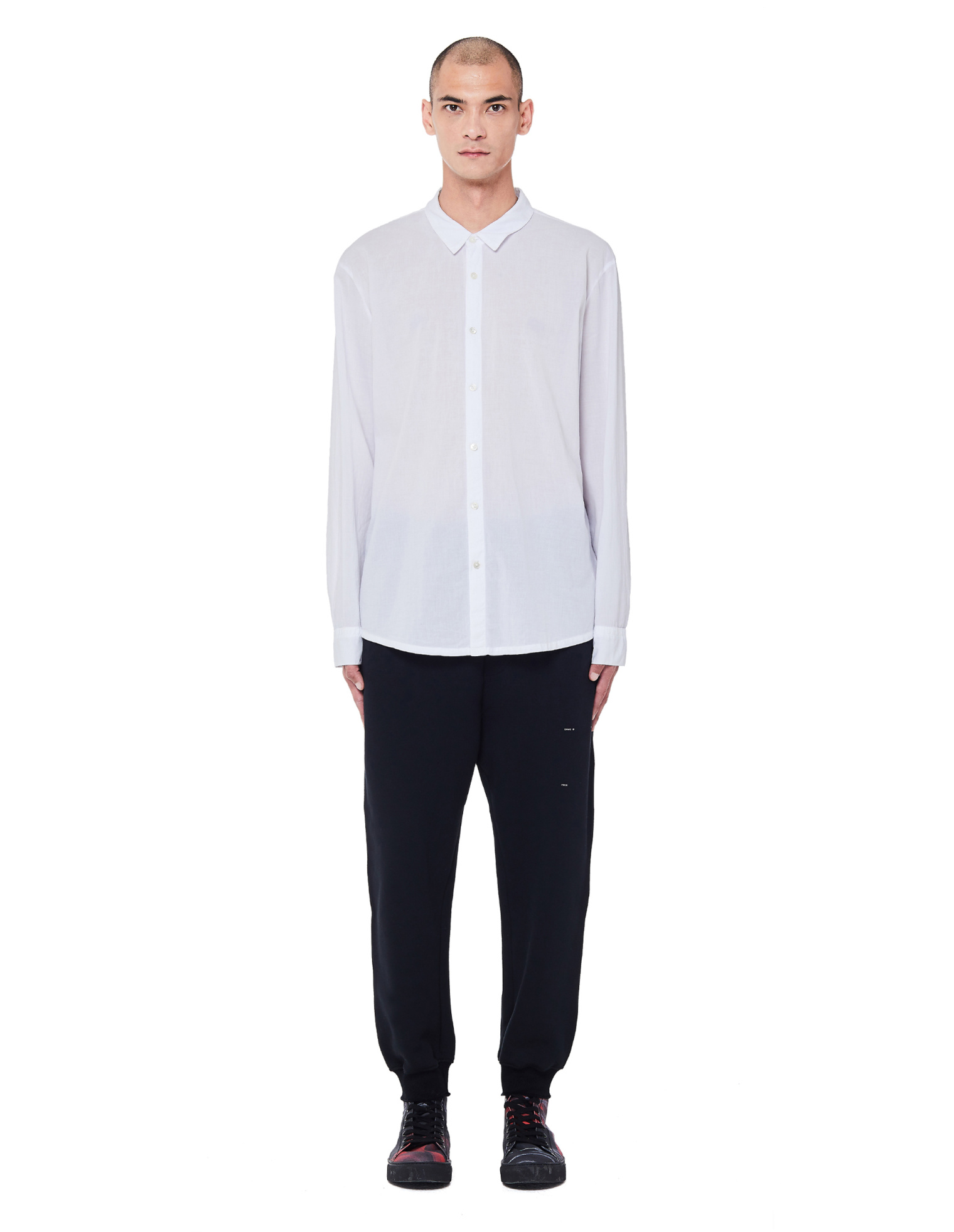 James Perse White Supima Cotton Shirt