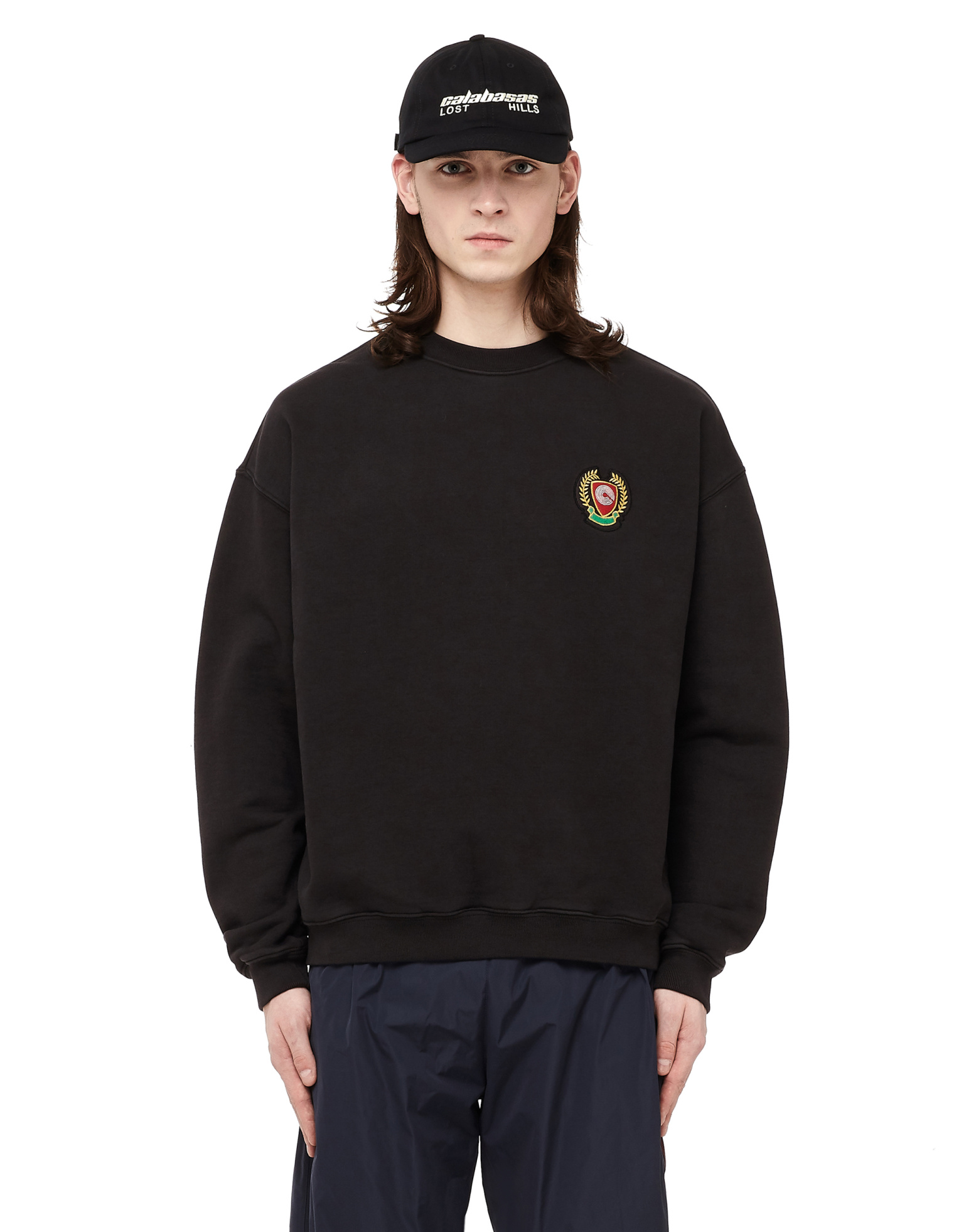 Yeezy Calabasas Crew Neck Cotton Sweatshirt