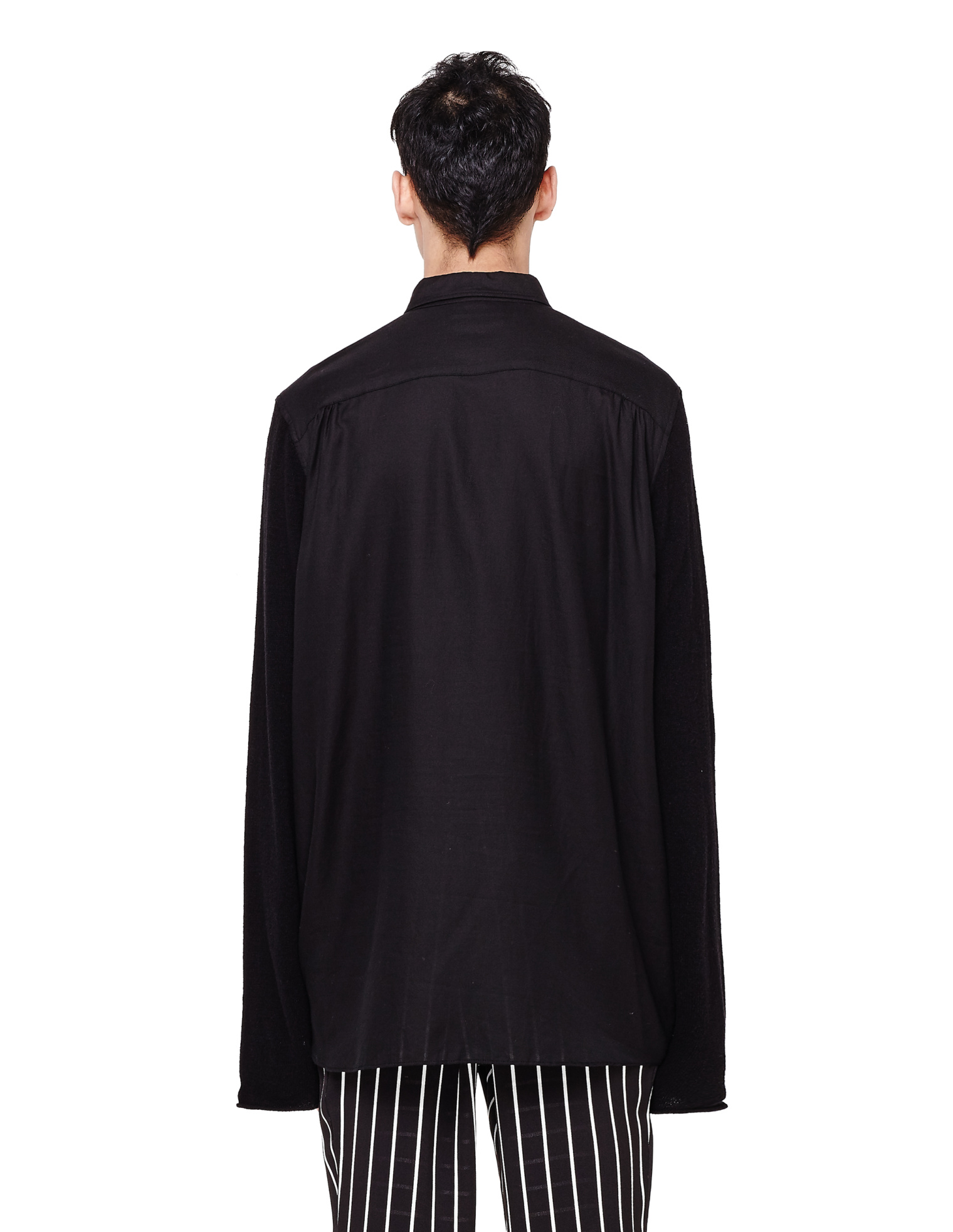 Undercover Printed Half Button-up Shirt