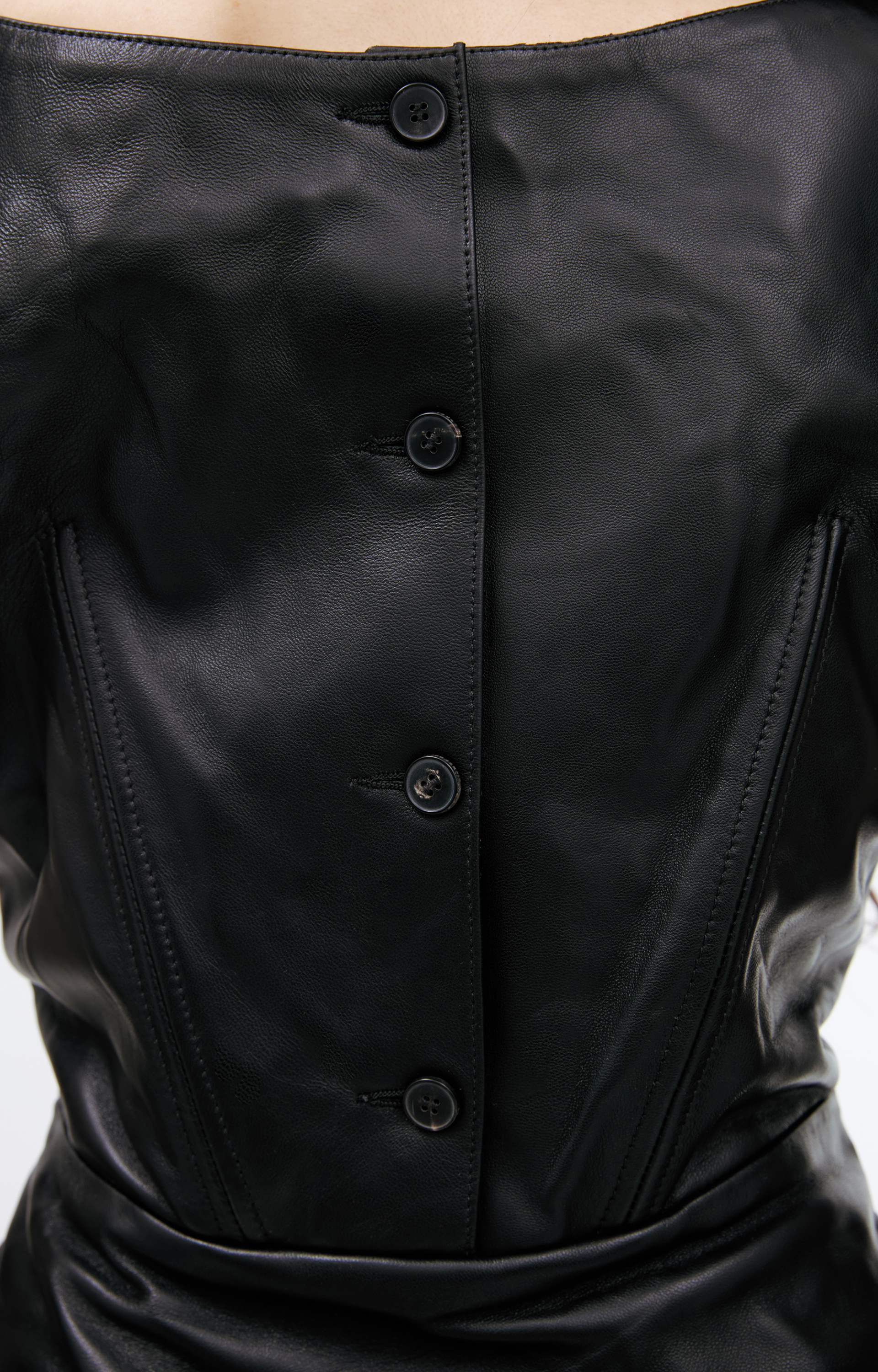 Enfants Riches Déprimés Leather Dress