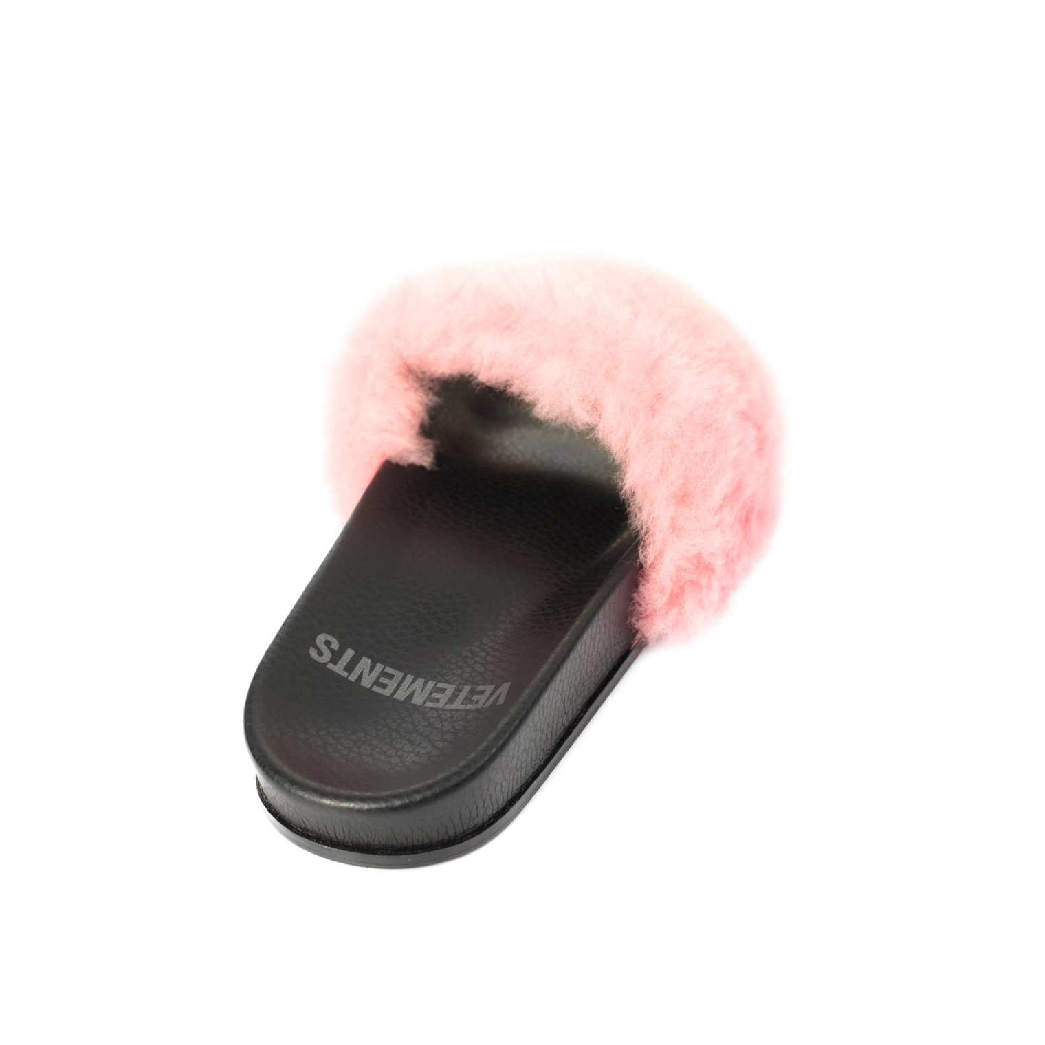 VETEMENTS Slippers With Pink Fur