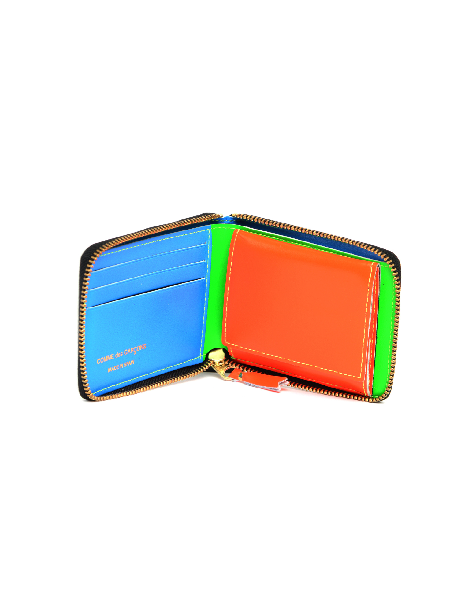 Comme des Garcons Wallets Кожаный кошелек на молнии