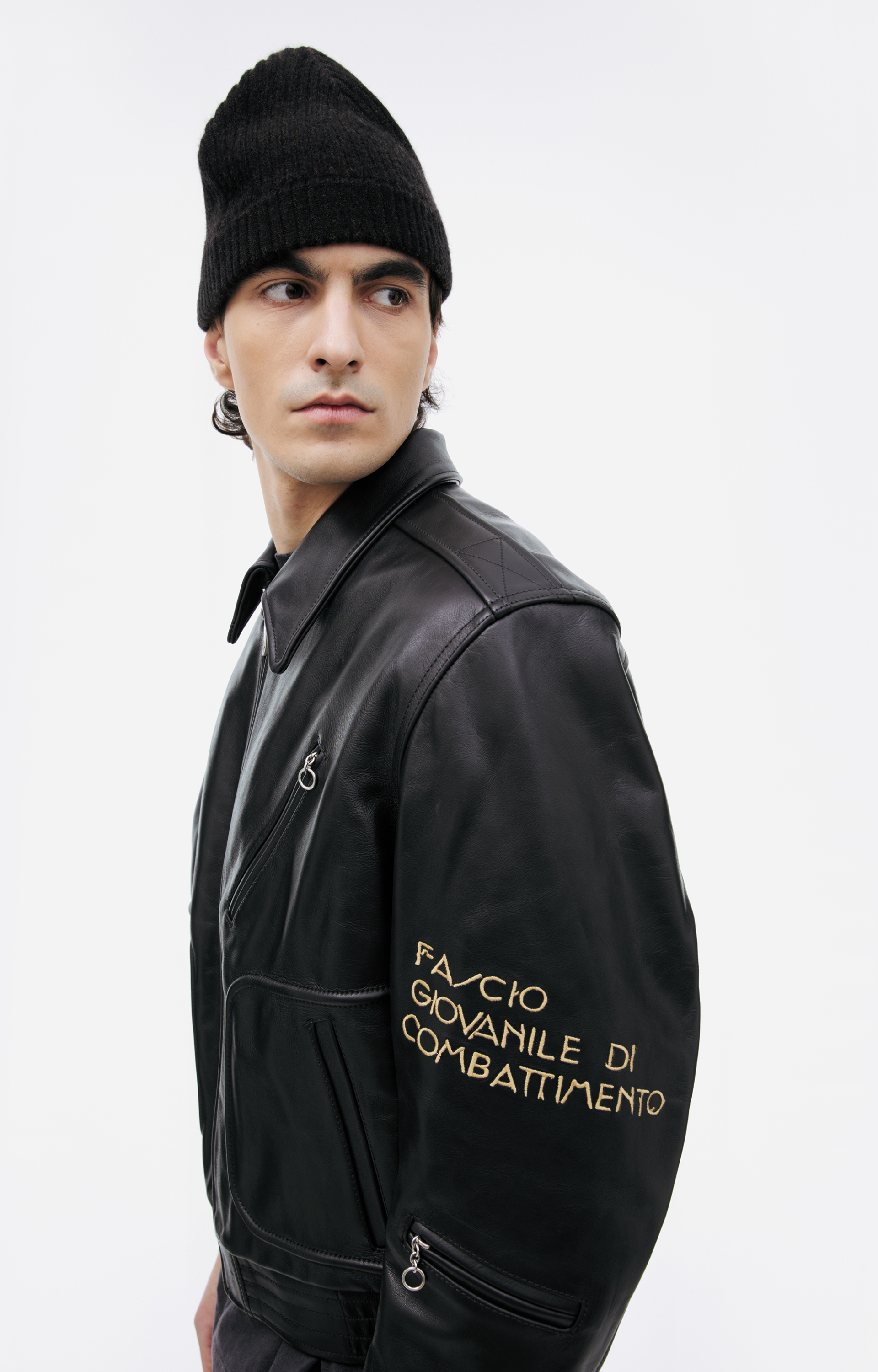 Enfants Riches Déprimés Leather Jacket