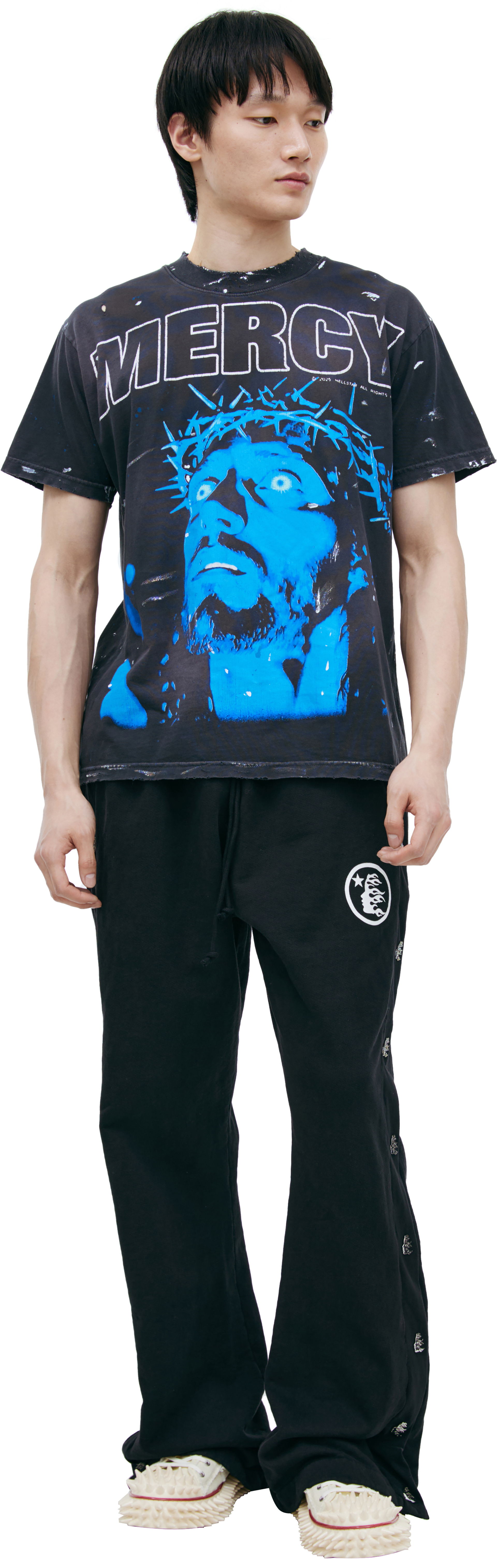 Hellstar Black print T-shirt