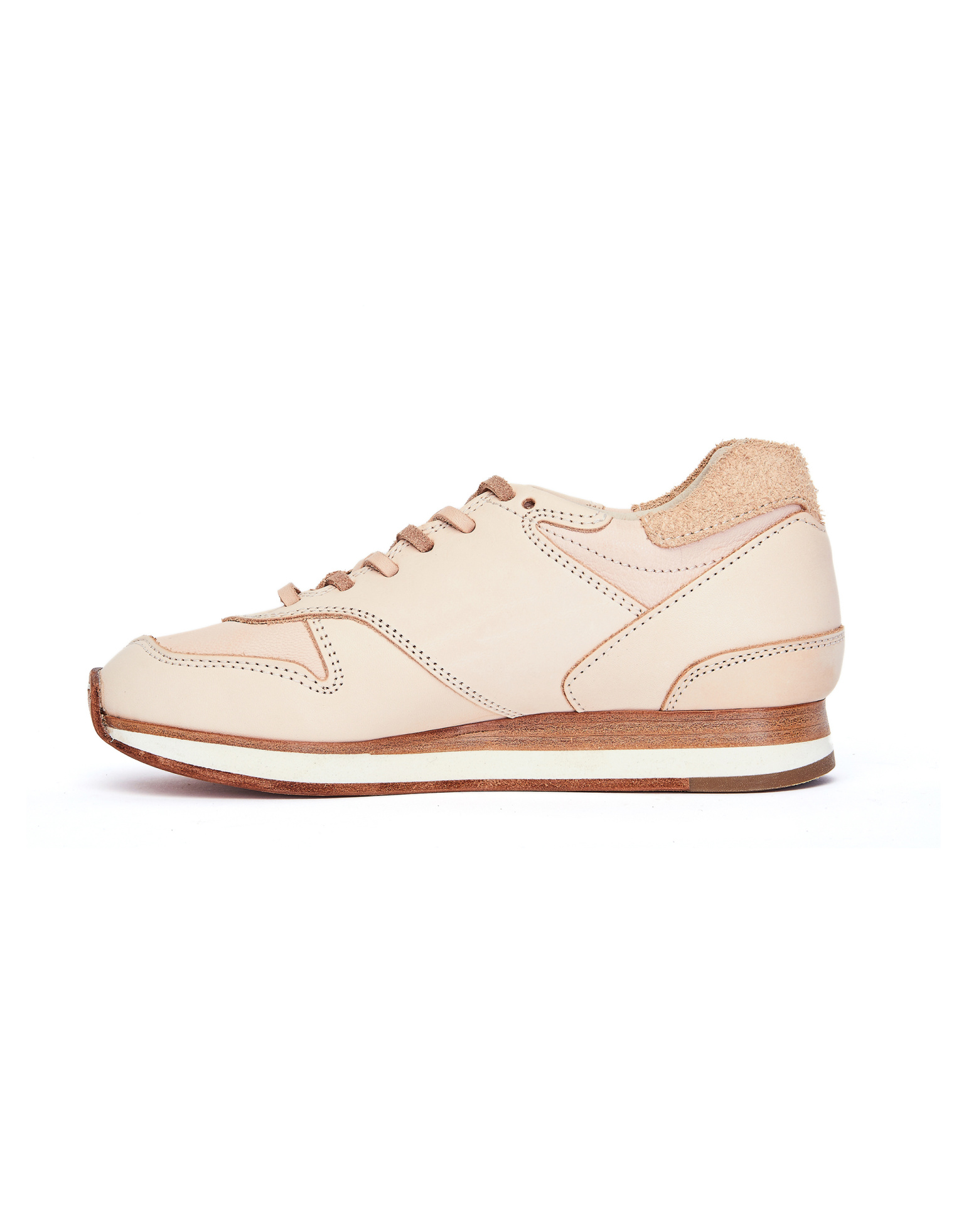 Hender Scheme Beige Leather MIP-08 Sneakers
