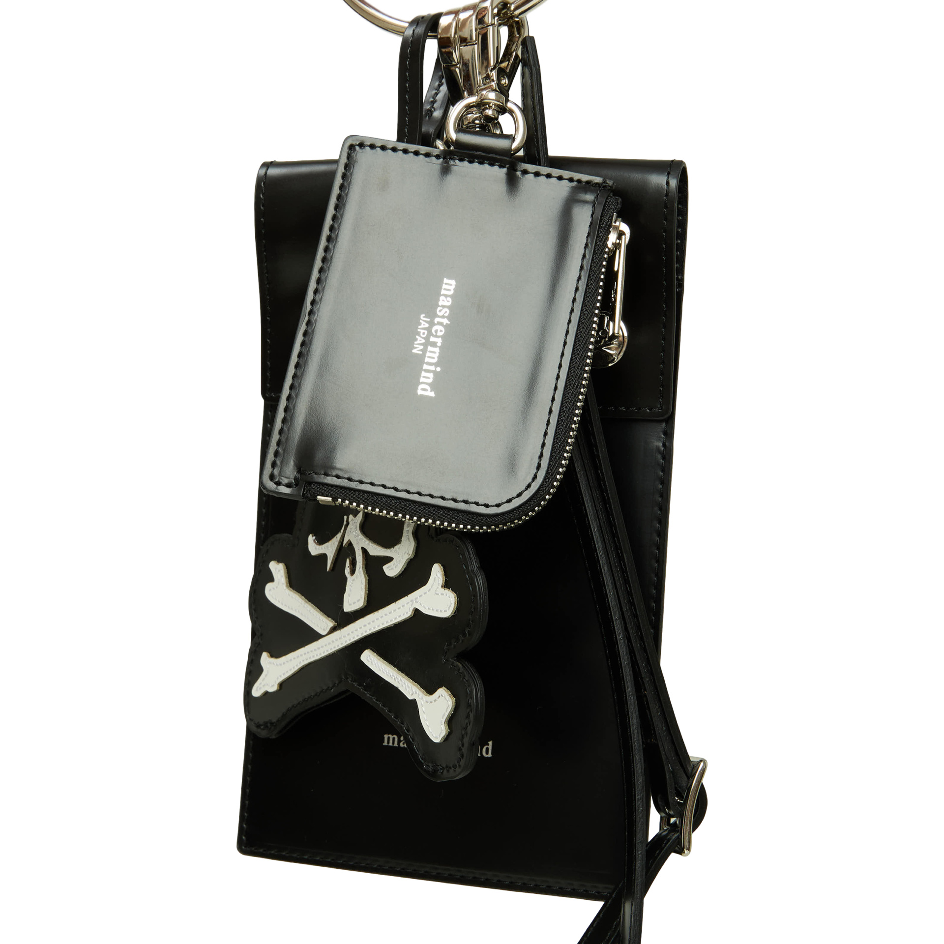 Mastermind WORLD Leather keychain