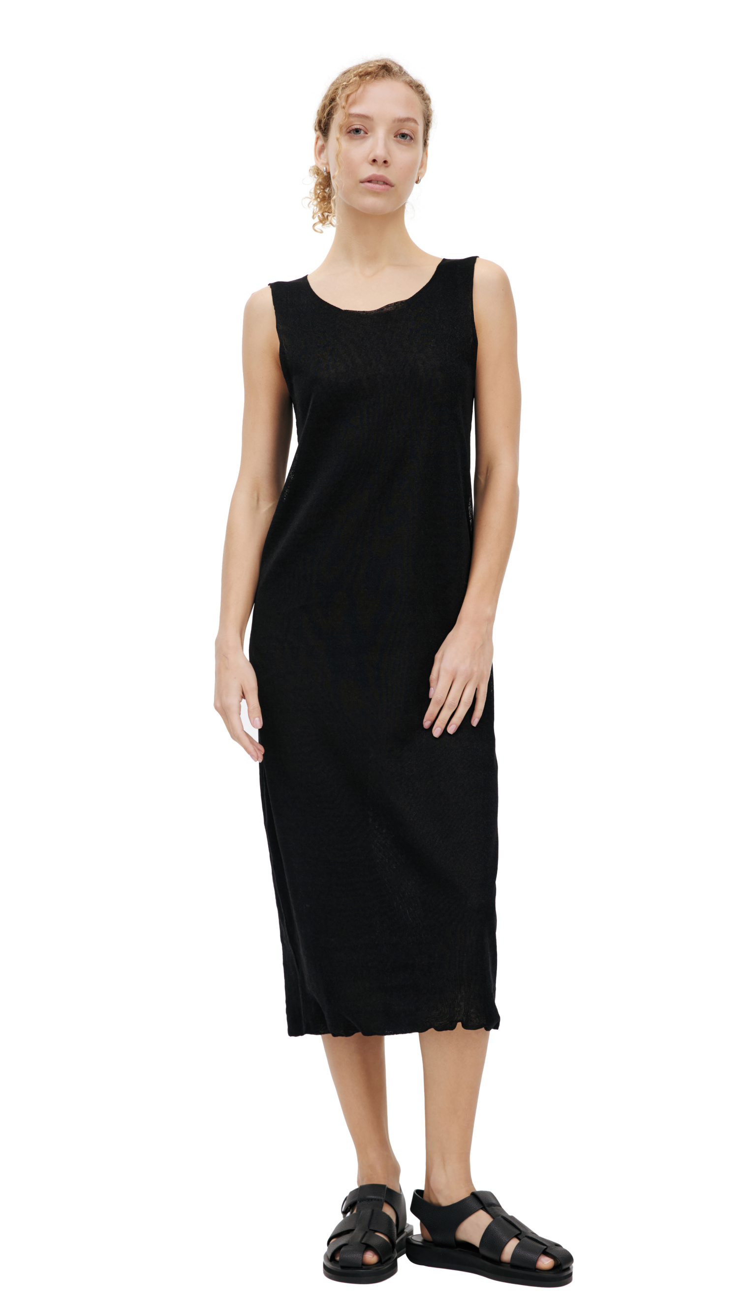 The Row Sleeveless linen dress