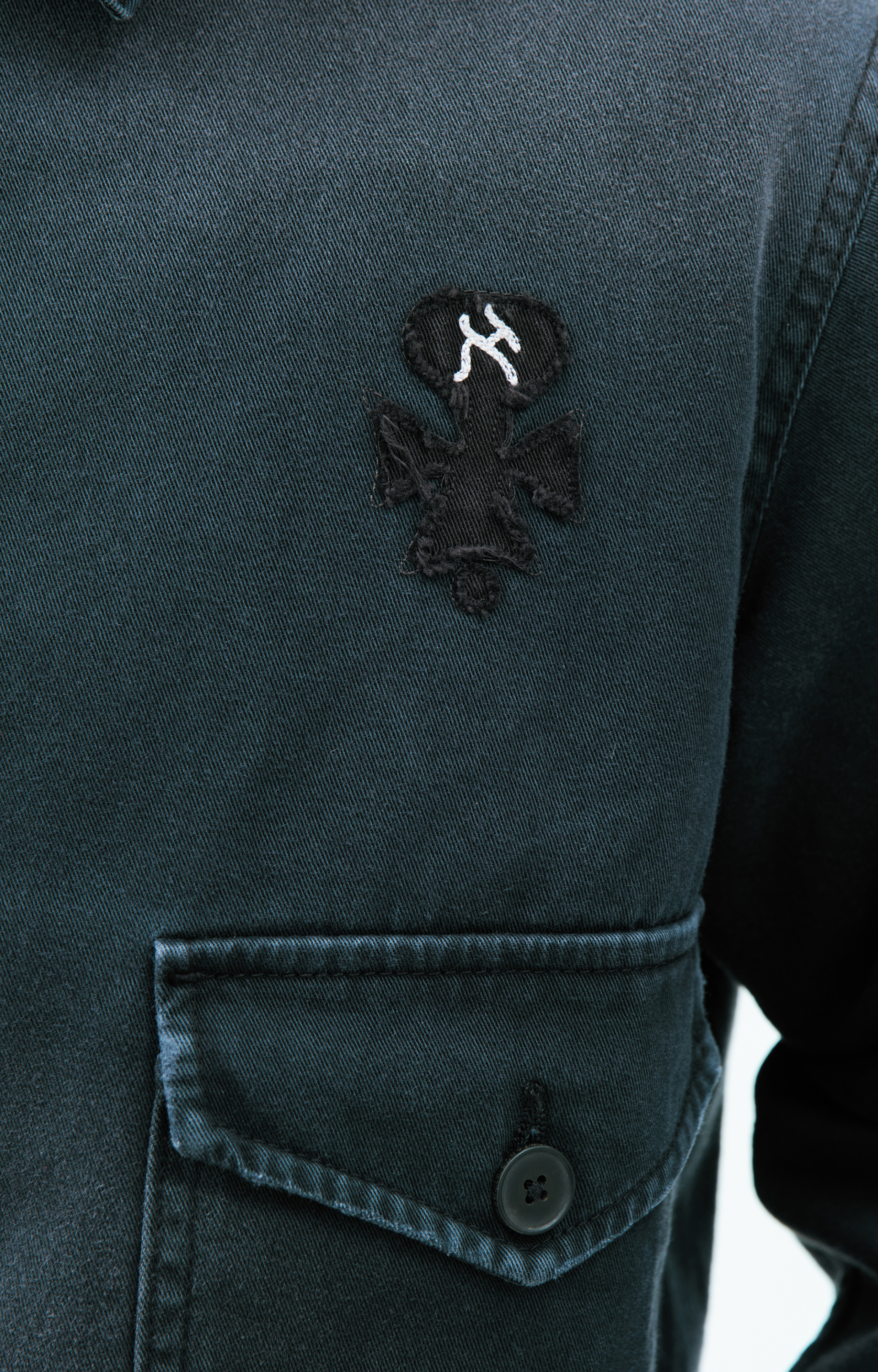 Enfants Riches Déprimés Wash-effect jacket