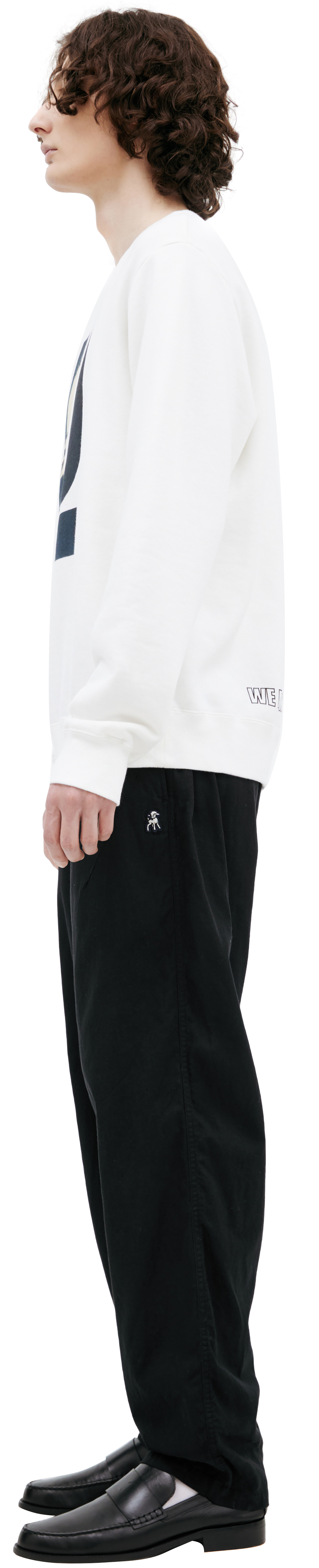 Undercover White sweatshirt with print