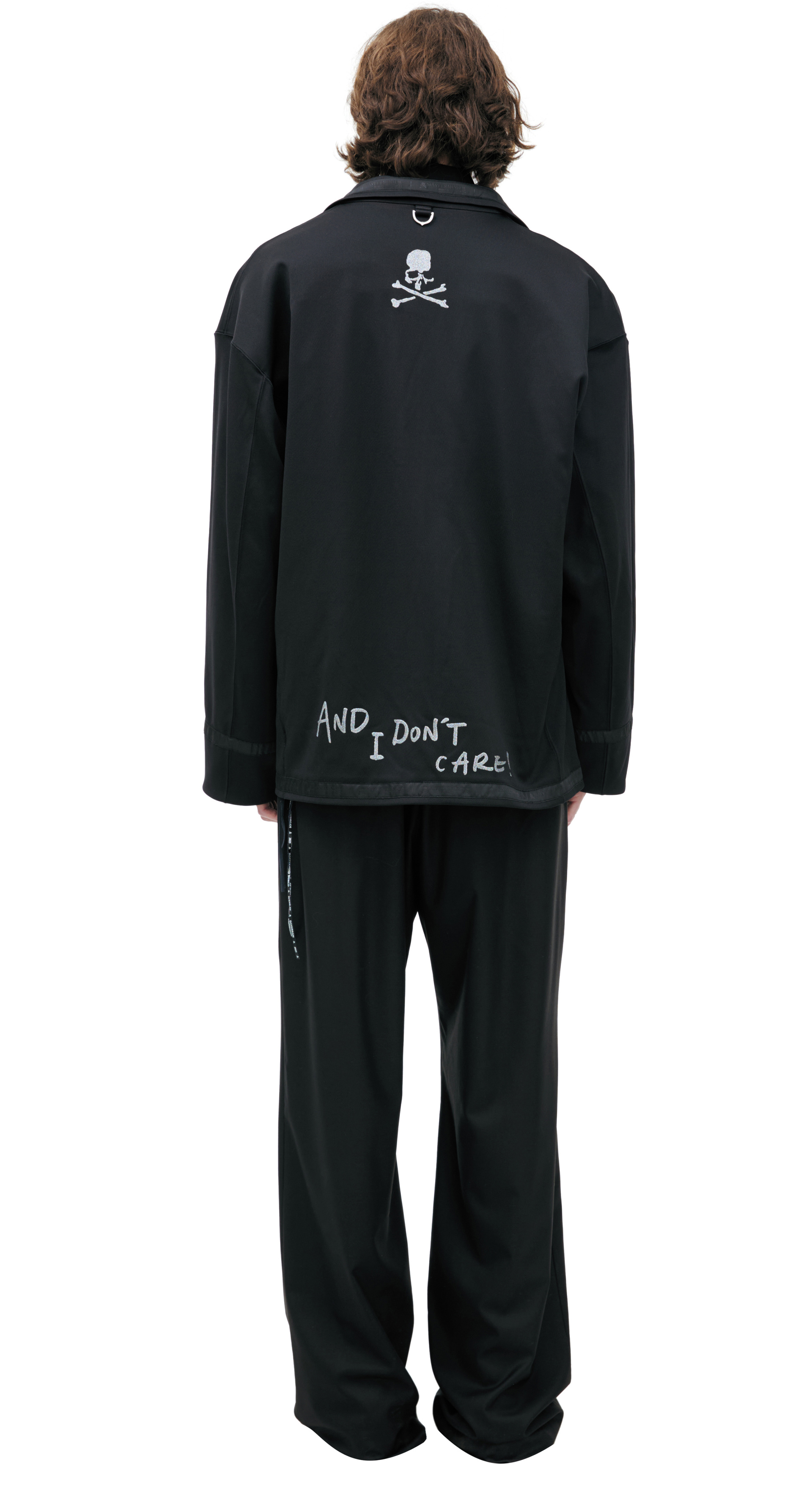 Mastermind WORLD Single-breasted jacket with print