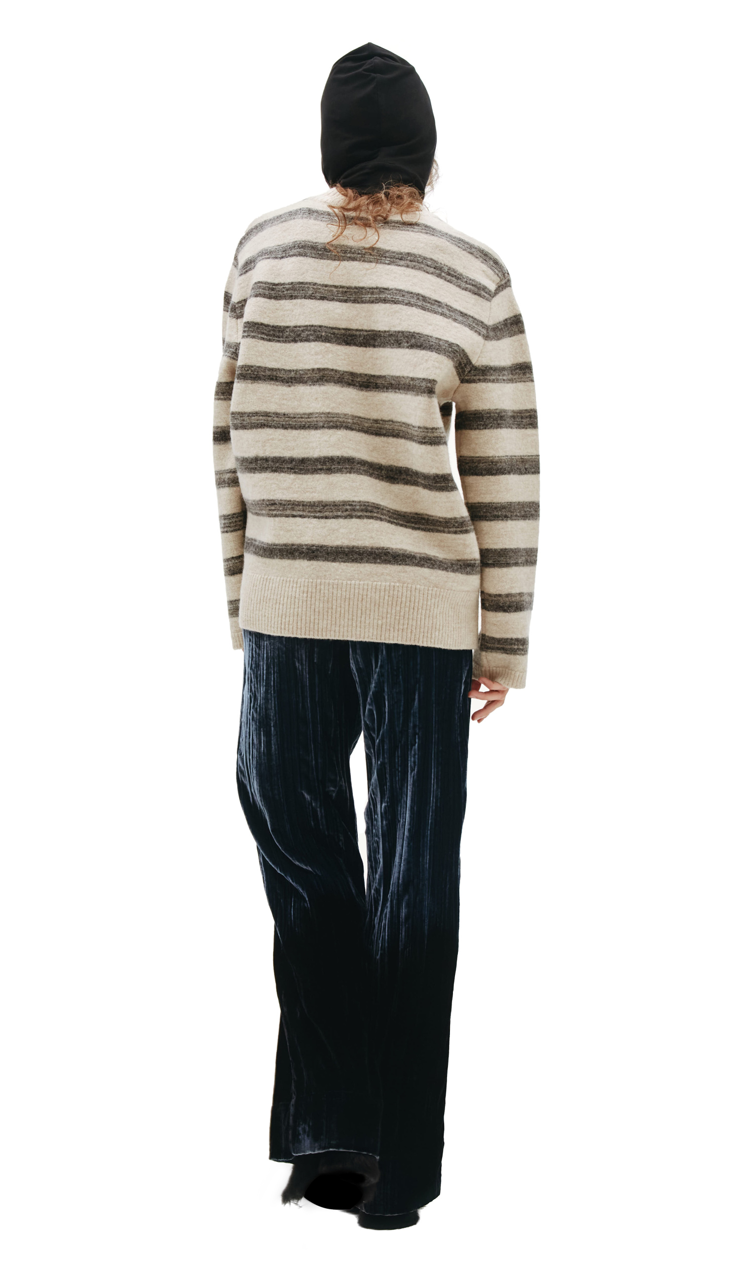 Maison Margiela Stripped wool sweater